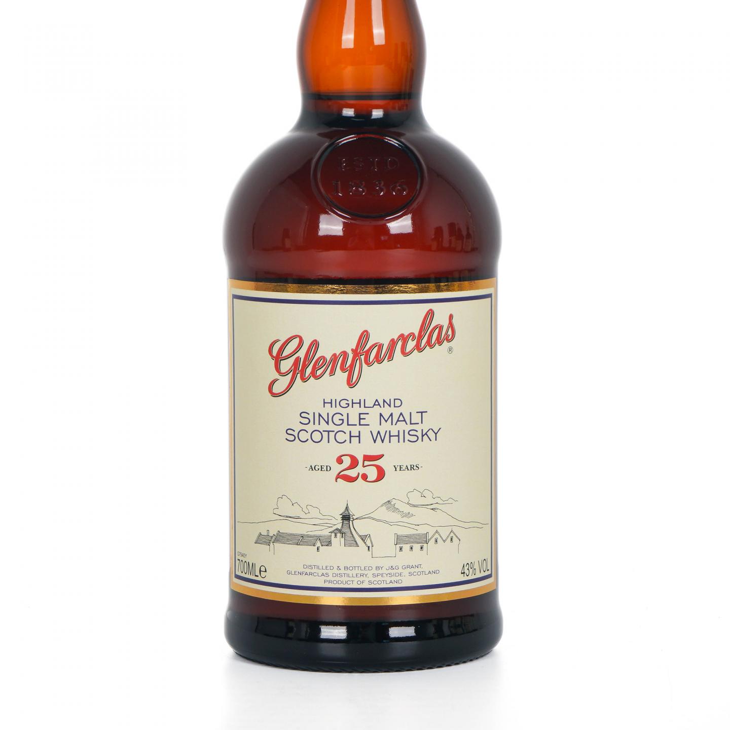 Glenfarclas 格兰花格 25年 圆筒 43%Vol.