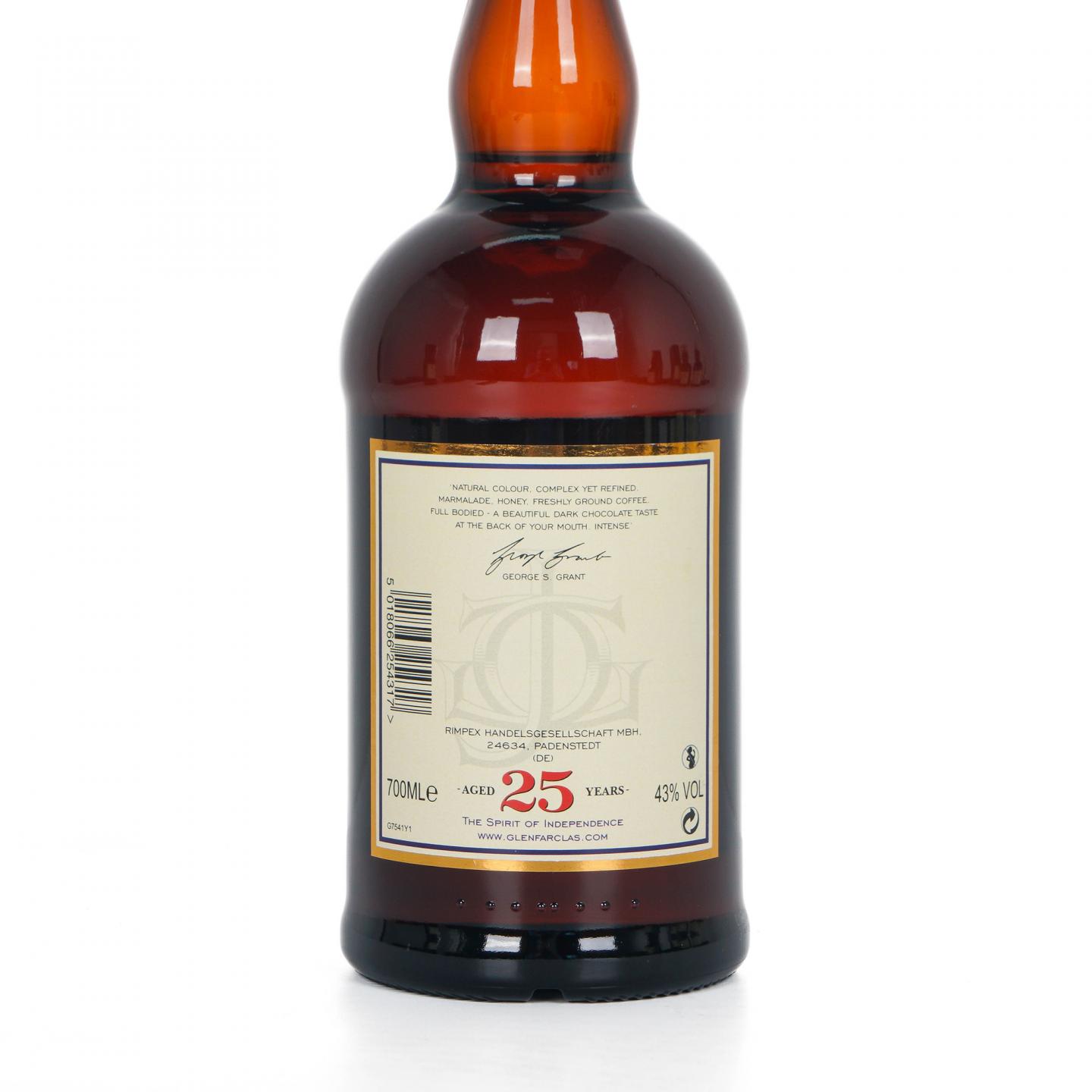 Glenfarclas 格兰花格 25年 圆筒 43%Vol.