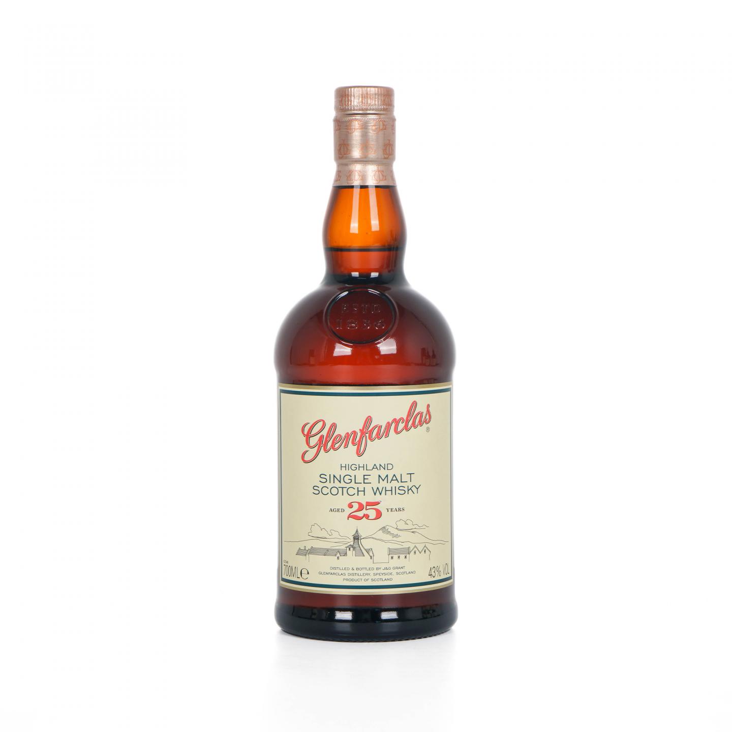 Glenfarclas 格兰花格 25年 圆筒 700ML