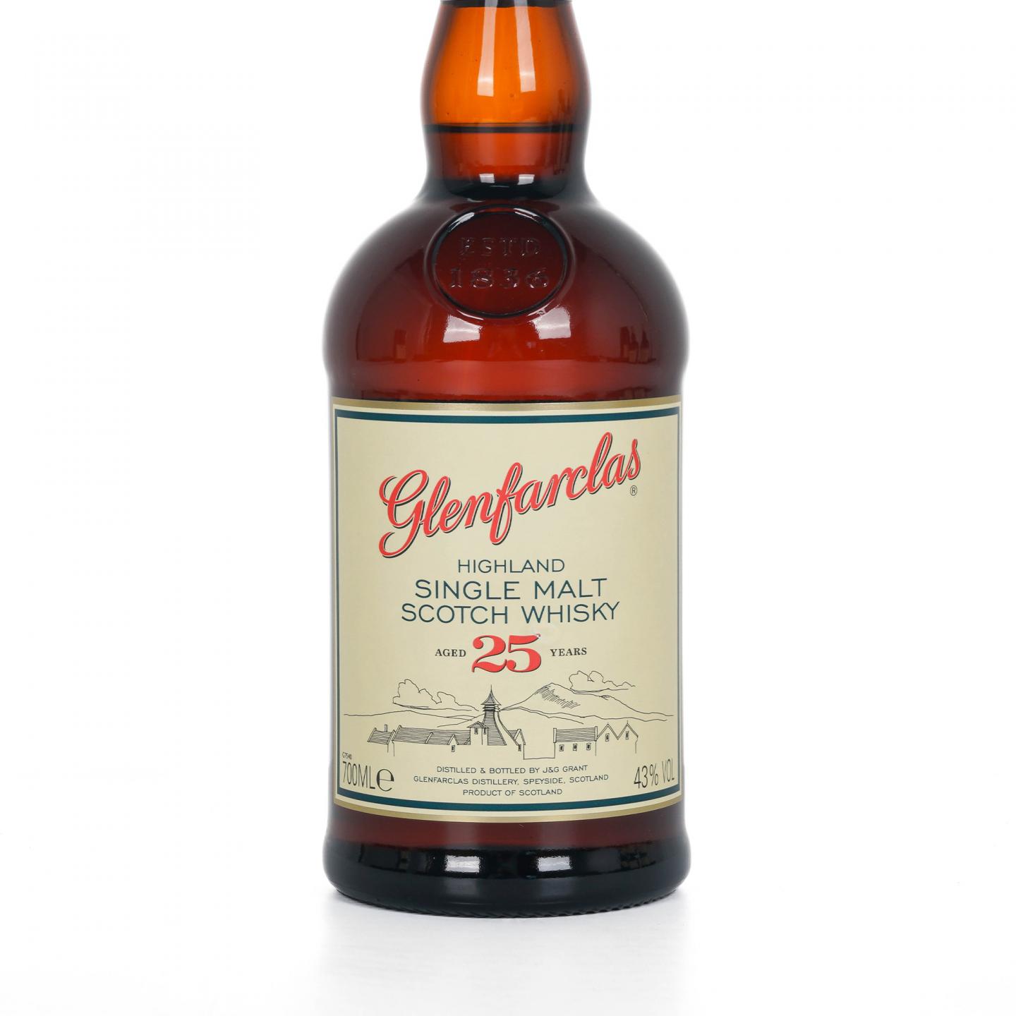 Glenfarclas 格兰花格 25年 圆筒 700ML