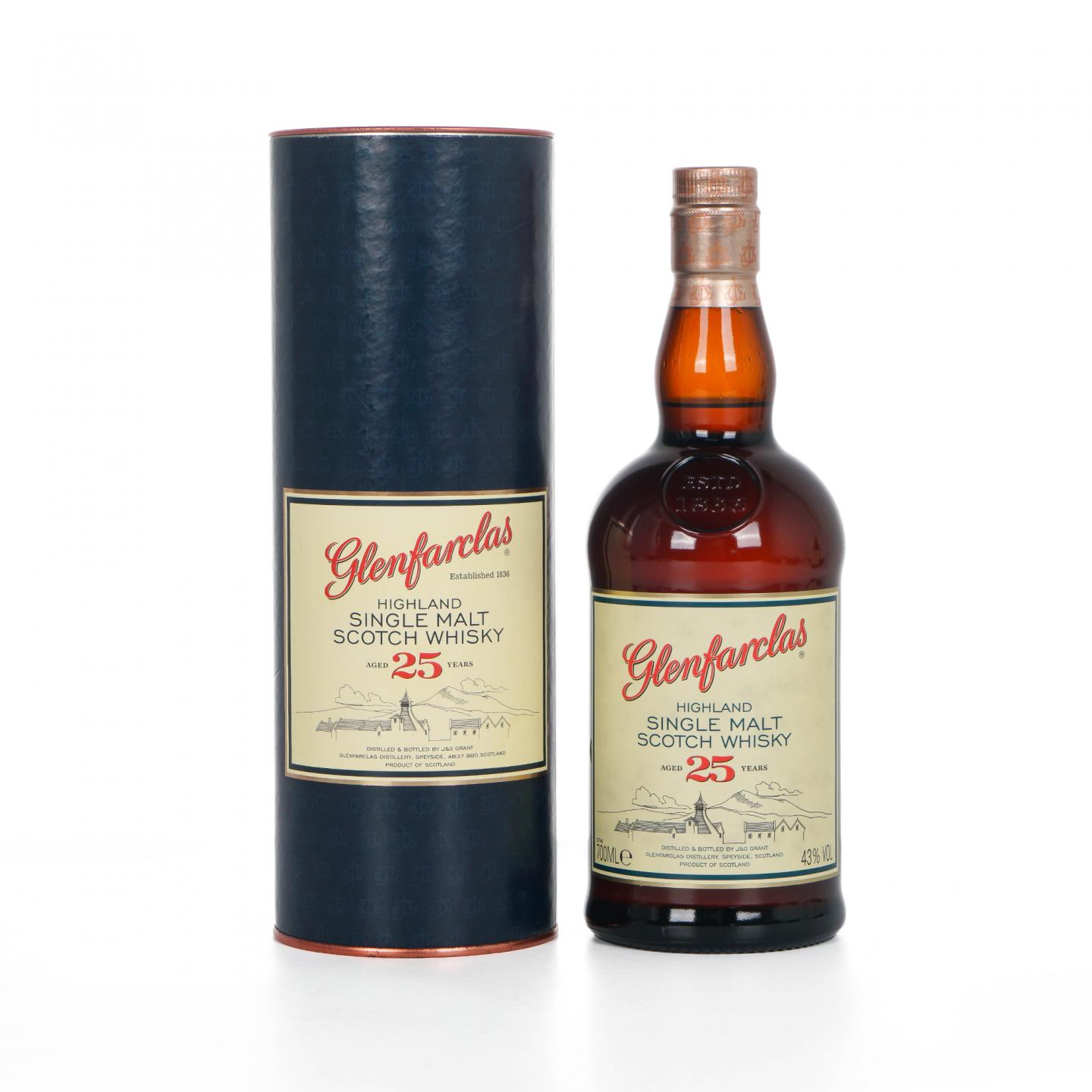 Glenfarclas 格兰花格 25年 圆筒