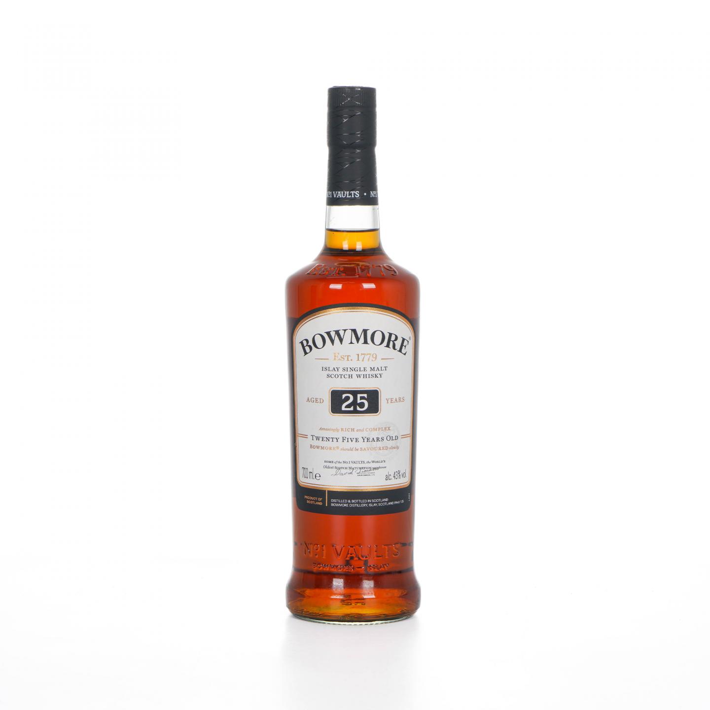 Bowmore 波摩 25年 单一麦芽 礼盒 43%Vol.