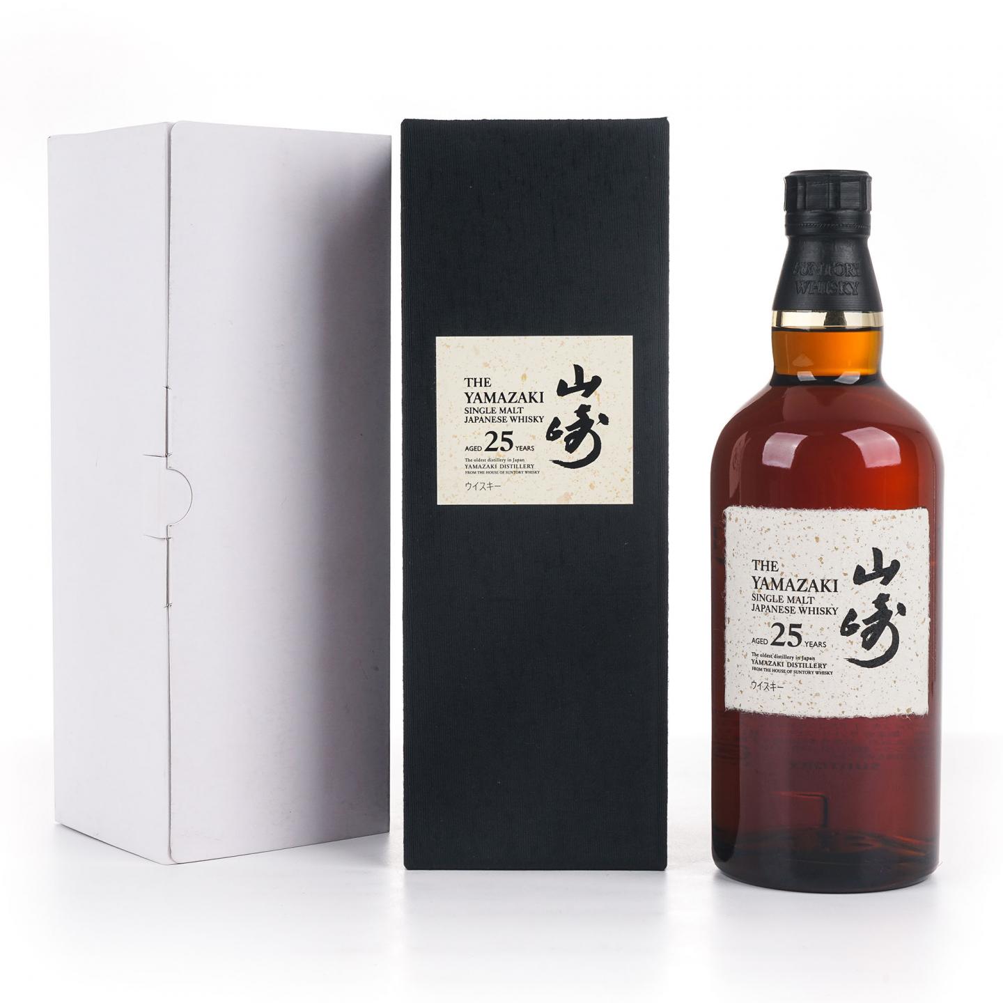 山崎 25年 新版 礼盒 700ml