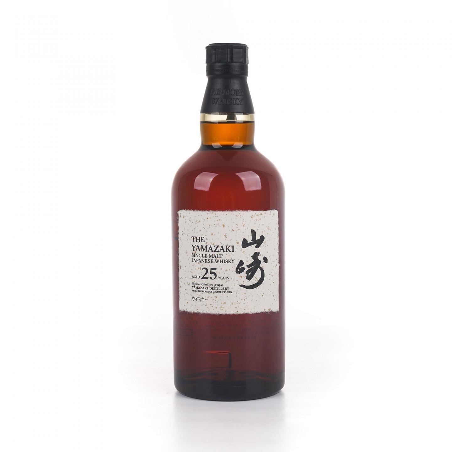山崎 25年 新版 礼盒 700ml