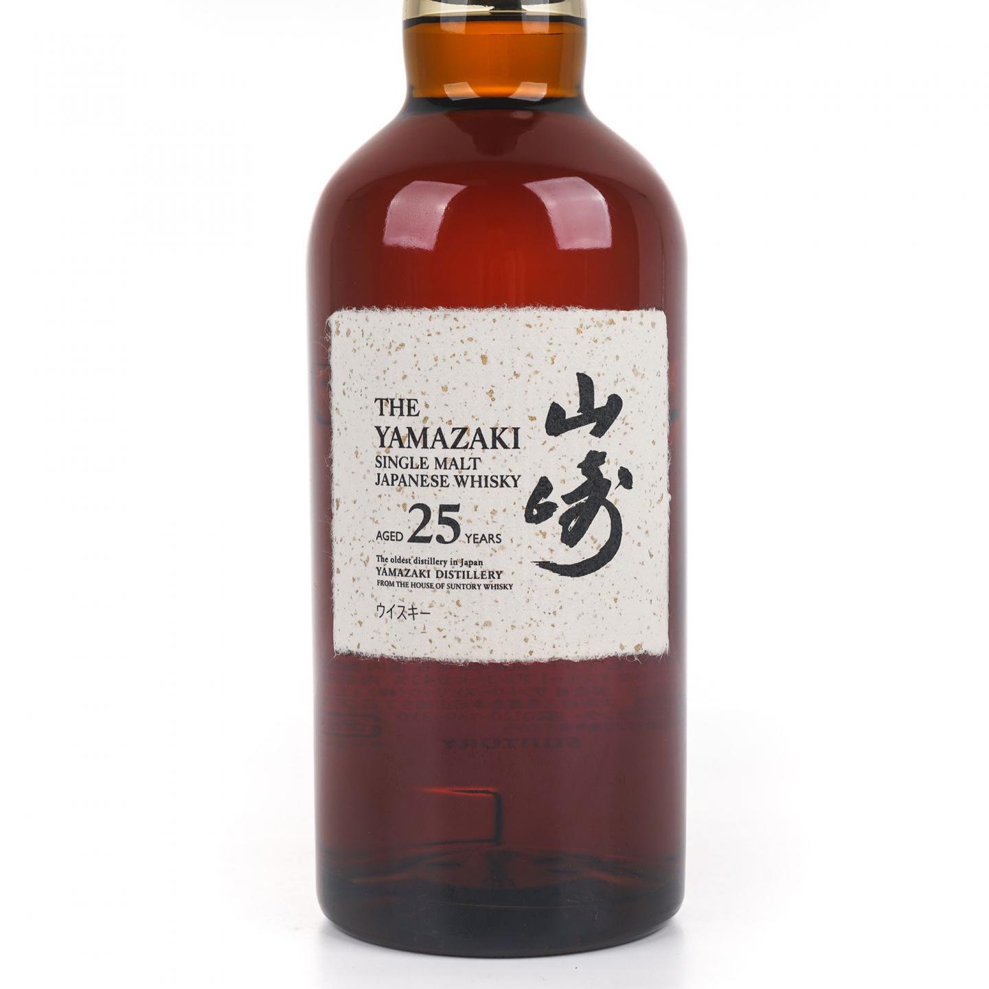 山崎 25年 新版 礼盒 700ml
