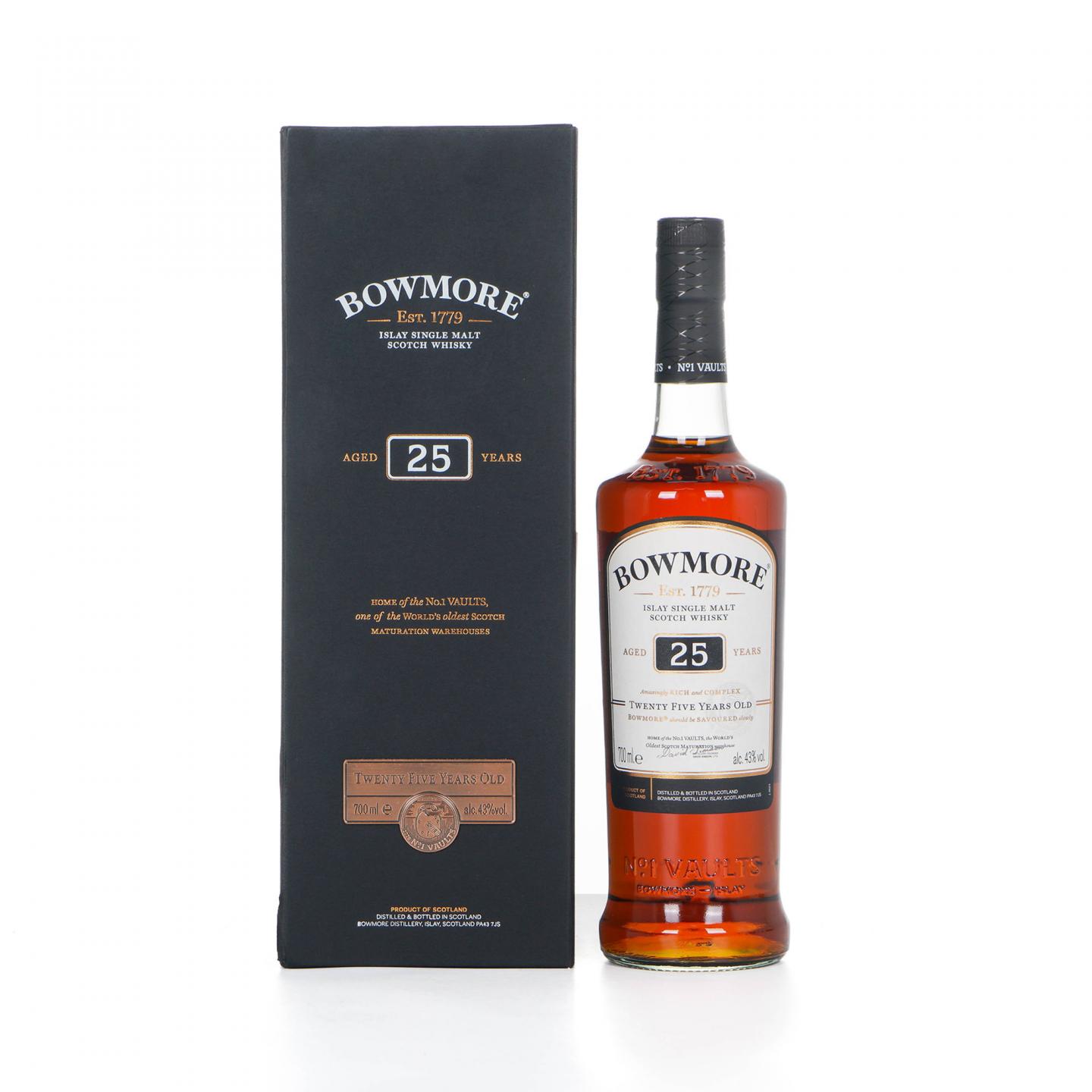 Bowmore 波摩 25年 单麦 礼盒