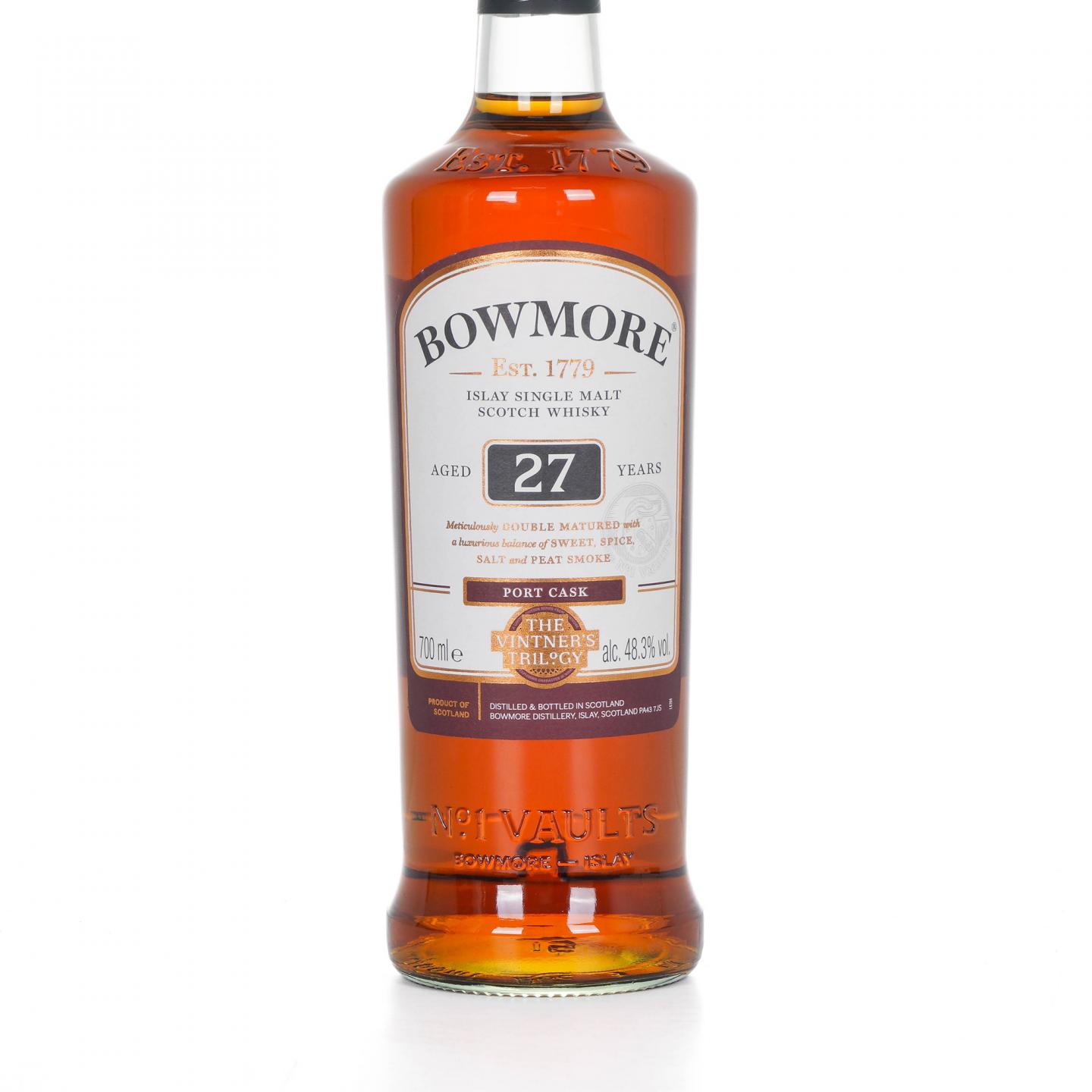 Bowmore 波摩 27年 2018 酒庄三部曲之三 行货