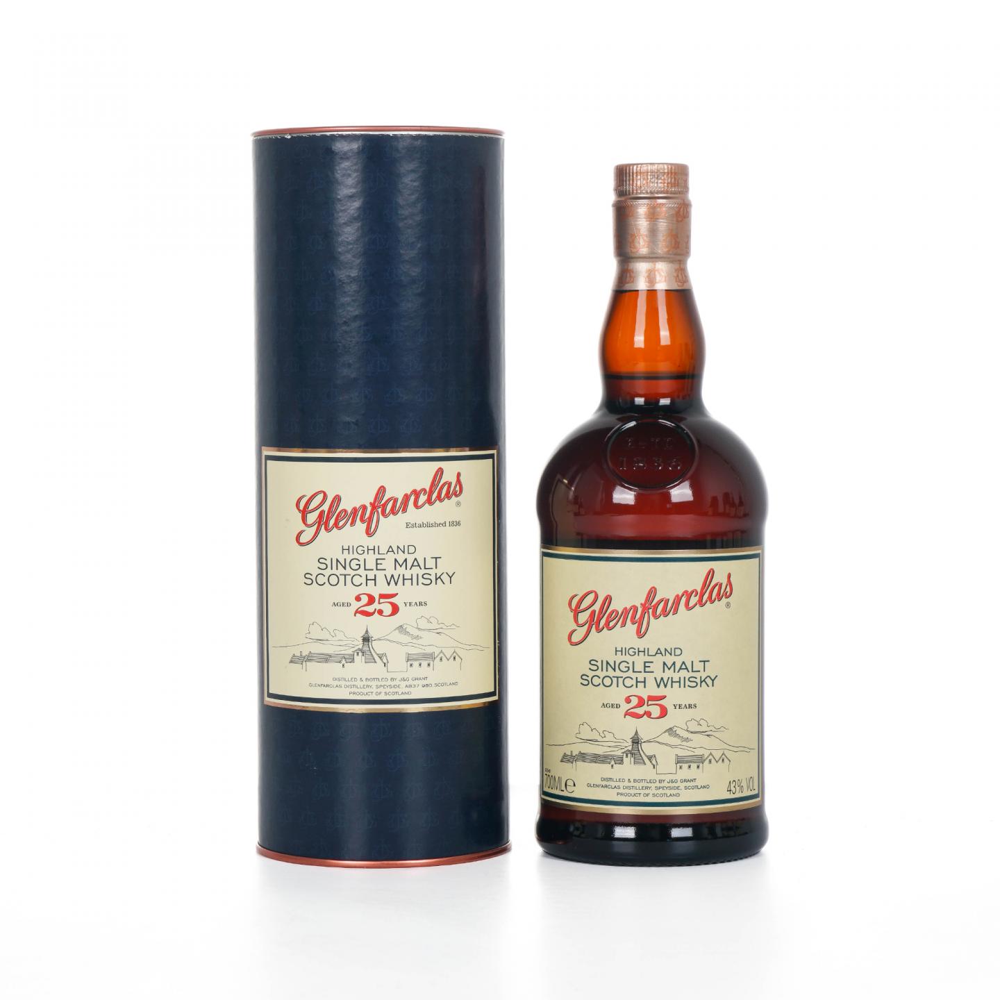Glenfarclas 格兰花格 25年 2021 700ml