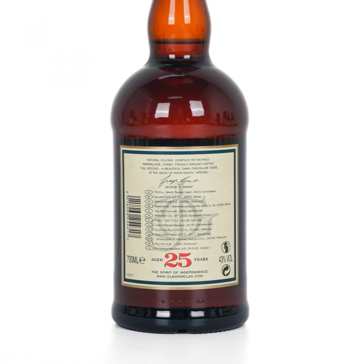 Glenfarclas 格兰花格 25年 2021 700ml