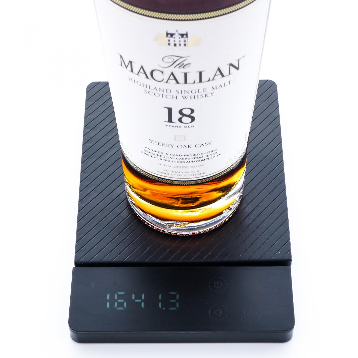 【附X光图】Macallan 麦卡伦 18年 2022 雪莉桶