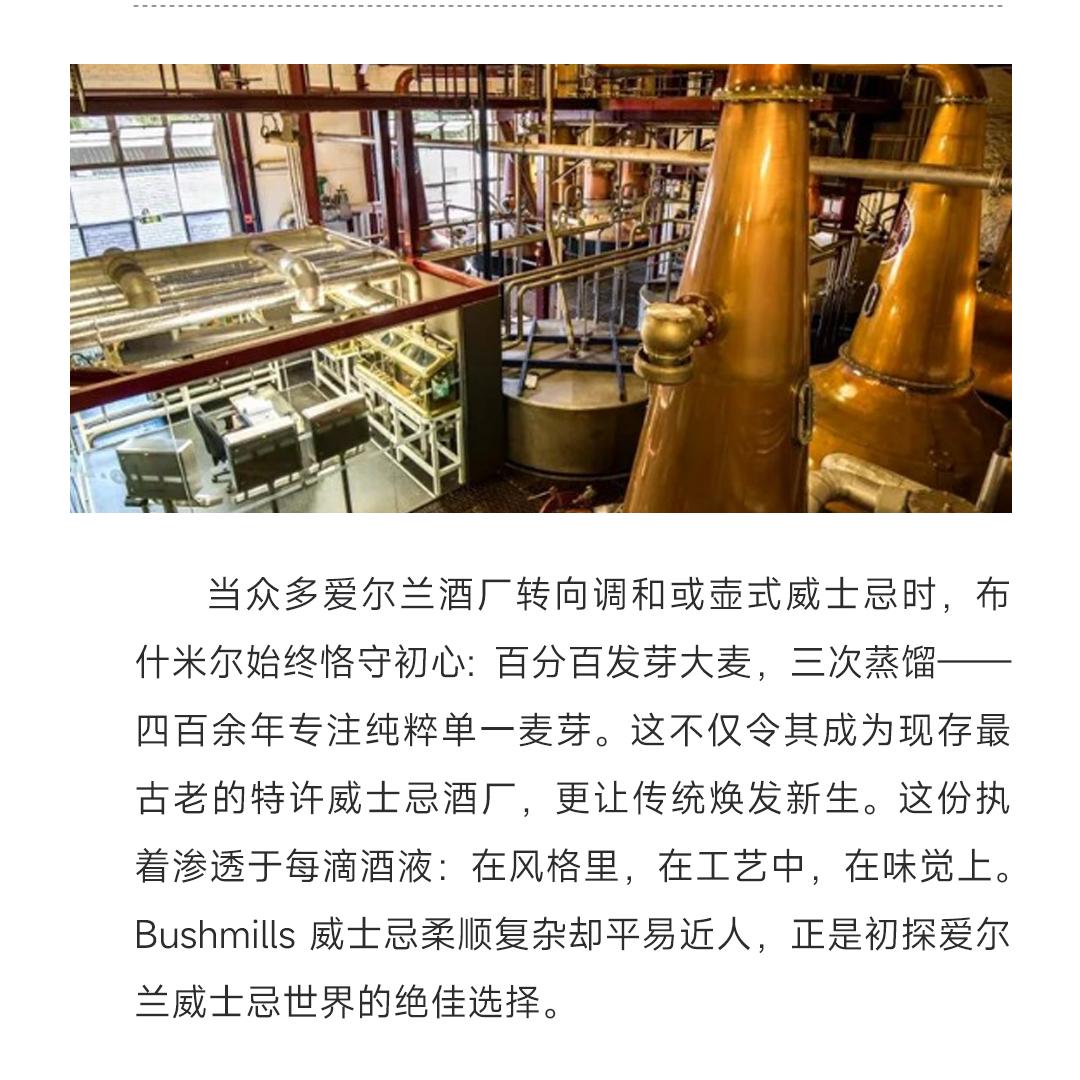 【限量143瓶】Bushmills 布什米尔13年2005单一麦芽爱尔兰威士忌