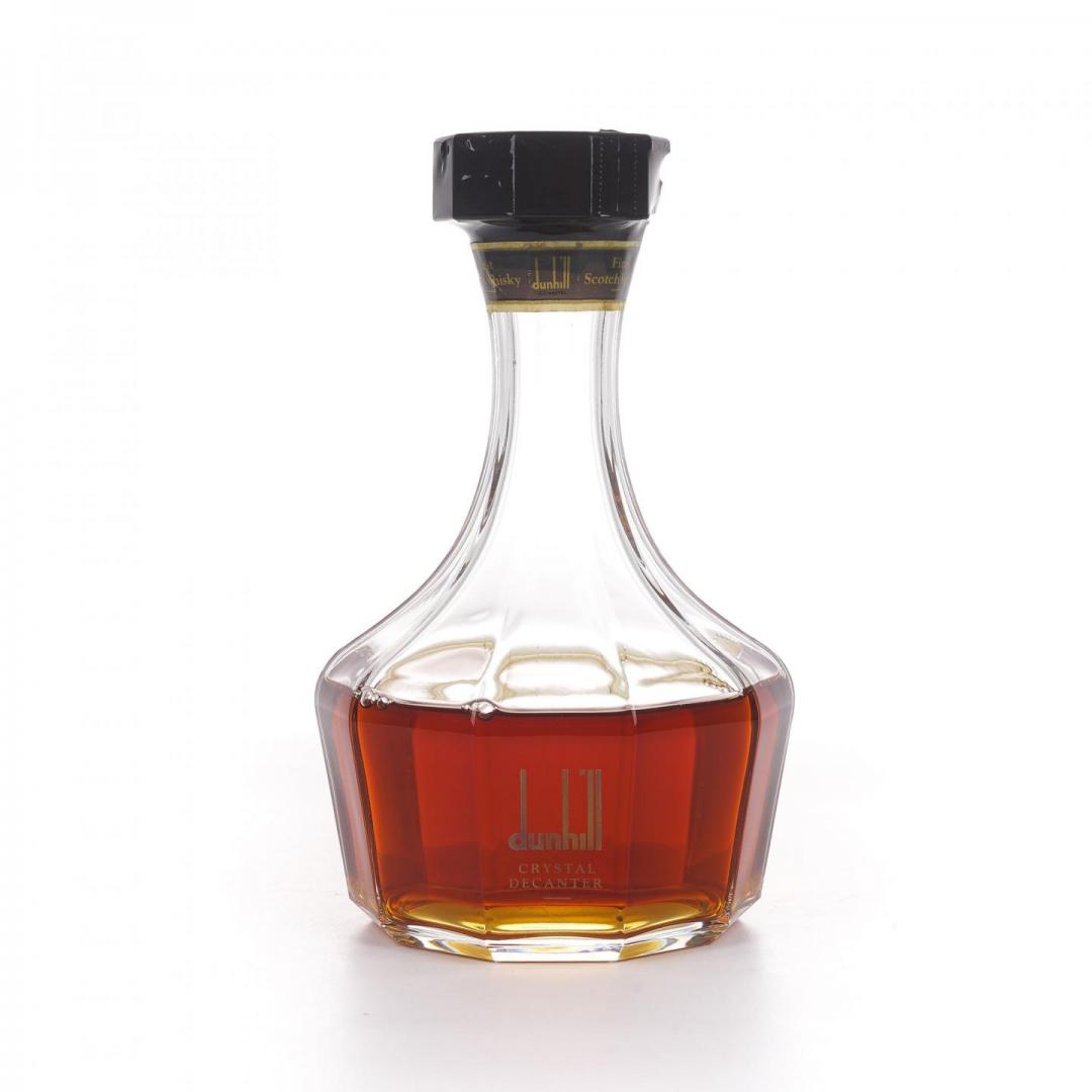 【经典雪莉】80年代 登喜路 古典水晶瓶威士忌