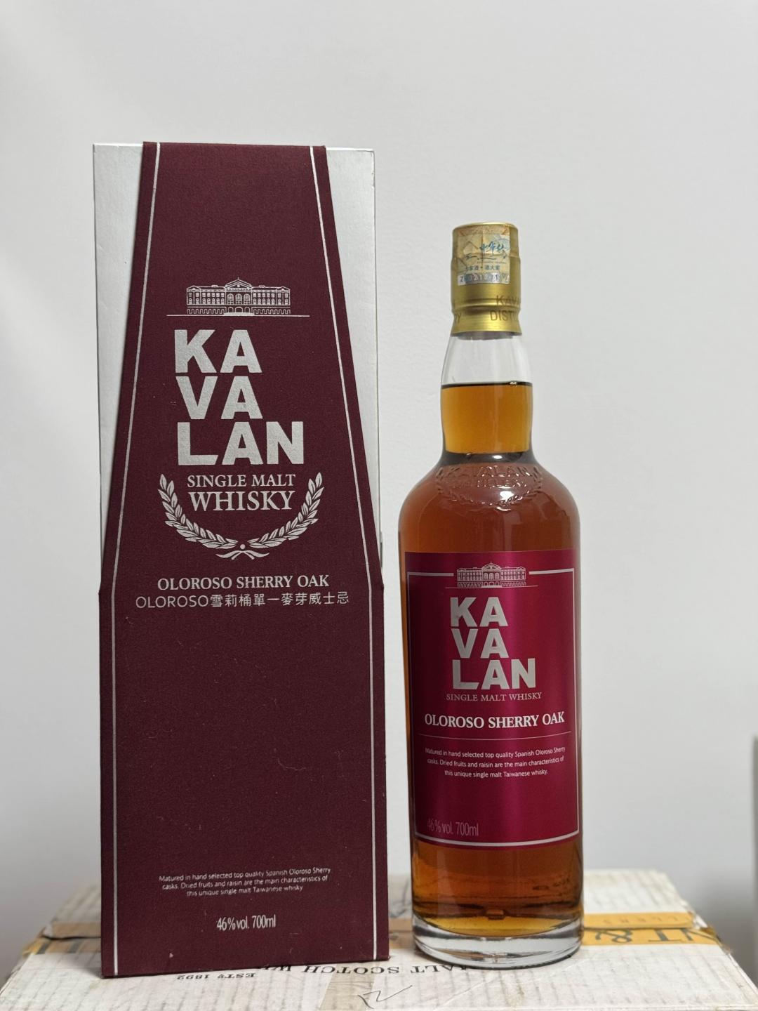 噶玛兰雪莉桶 2018年老酒 行货
