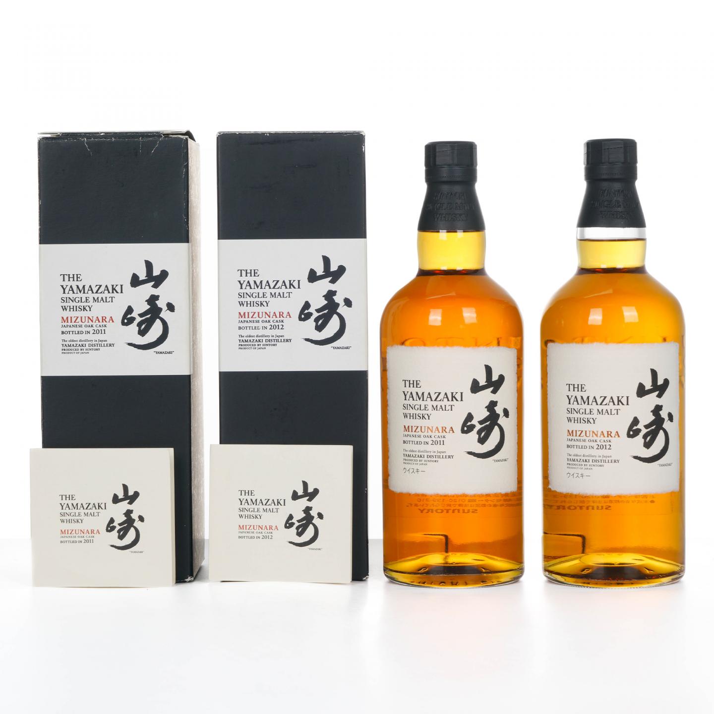 山崎 2011/2012 水楢桶 2瓶组