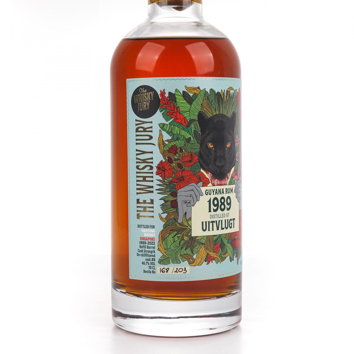 Guyana 1989-2022 Uitvlugt 朗姆酒 The Whisky Jury 桶强