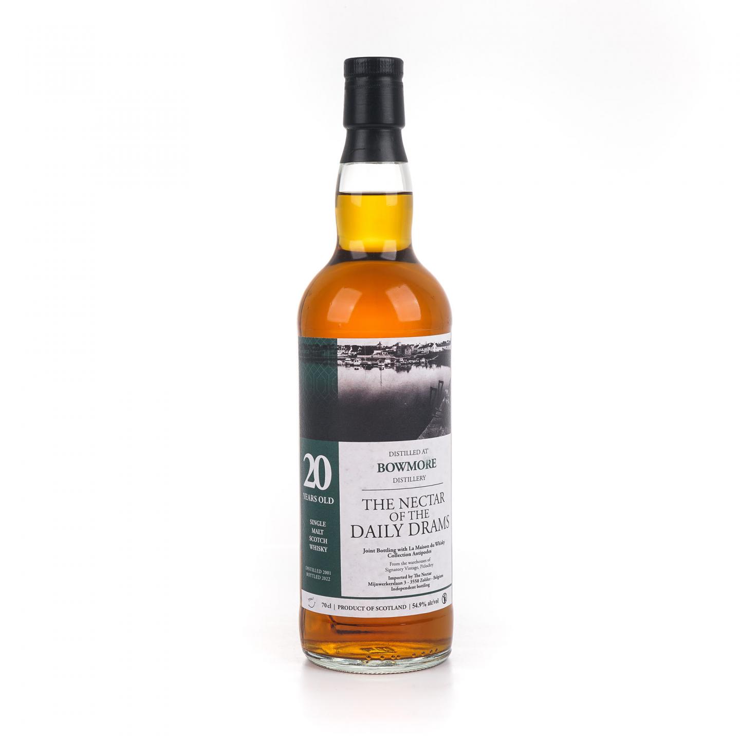 Bowmore 波摩 20年 2001-2022 雪莉桶 The Nectar