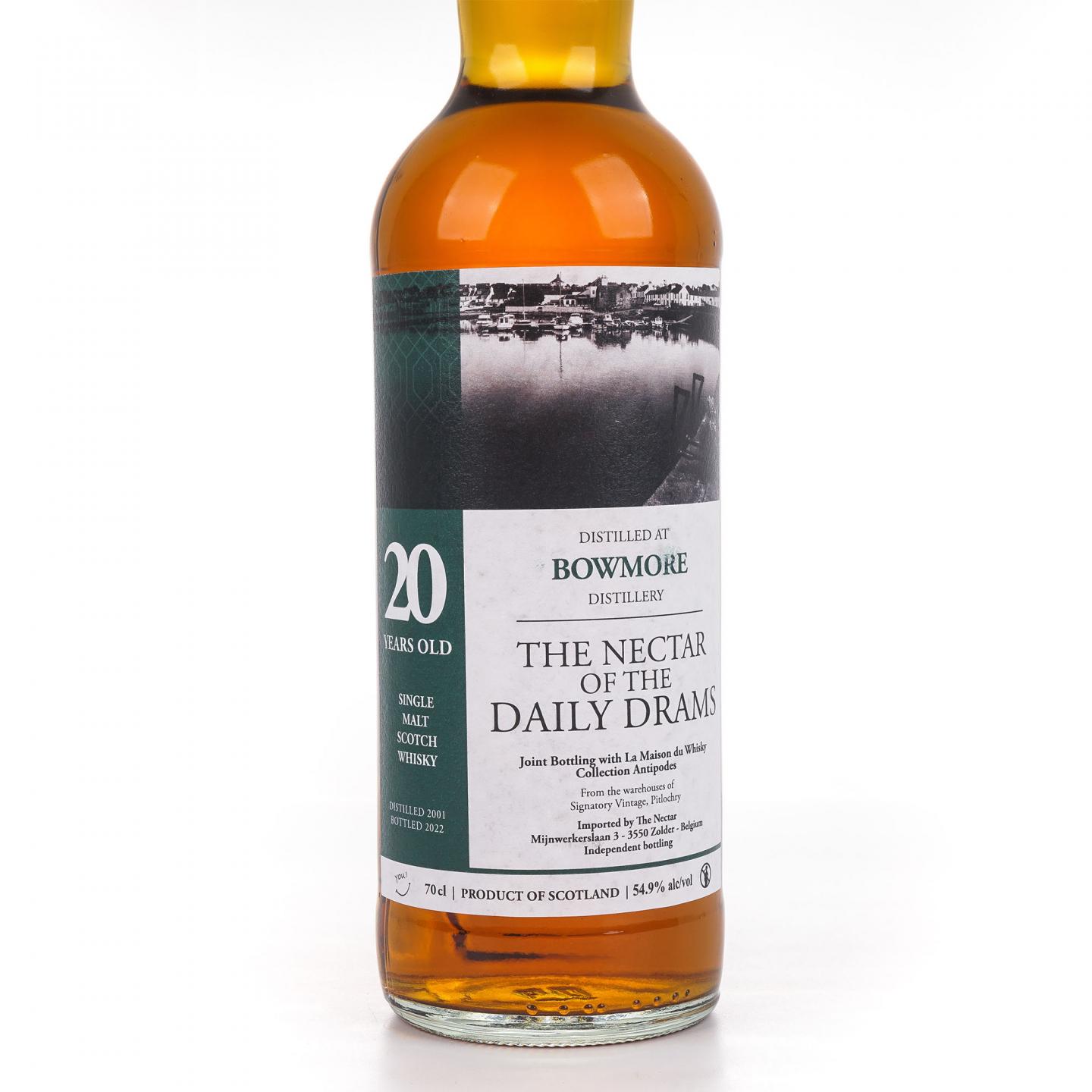 Bowmore 波摩 20年 2001-2022 雪莉桶 The Nectar