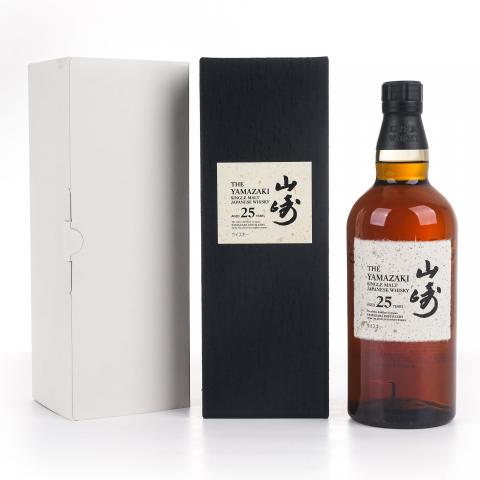 山崎 25年 新版 礼盒