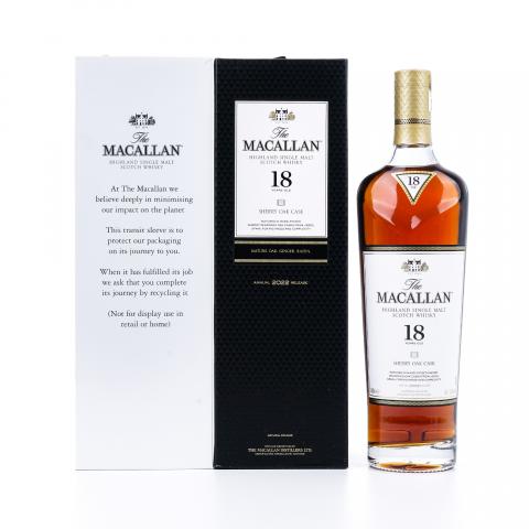 【附X光图】Macallan 麦卡伦 18年 2022 雪莉桶