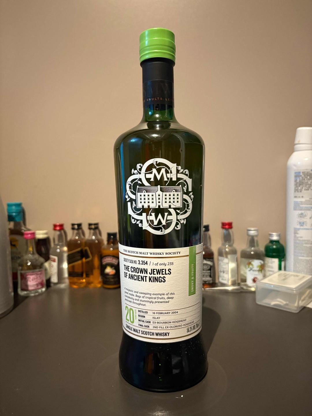 Smws协会波摩20年3.354国王皇冠上的宝石