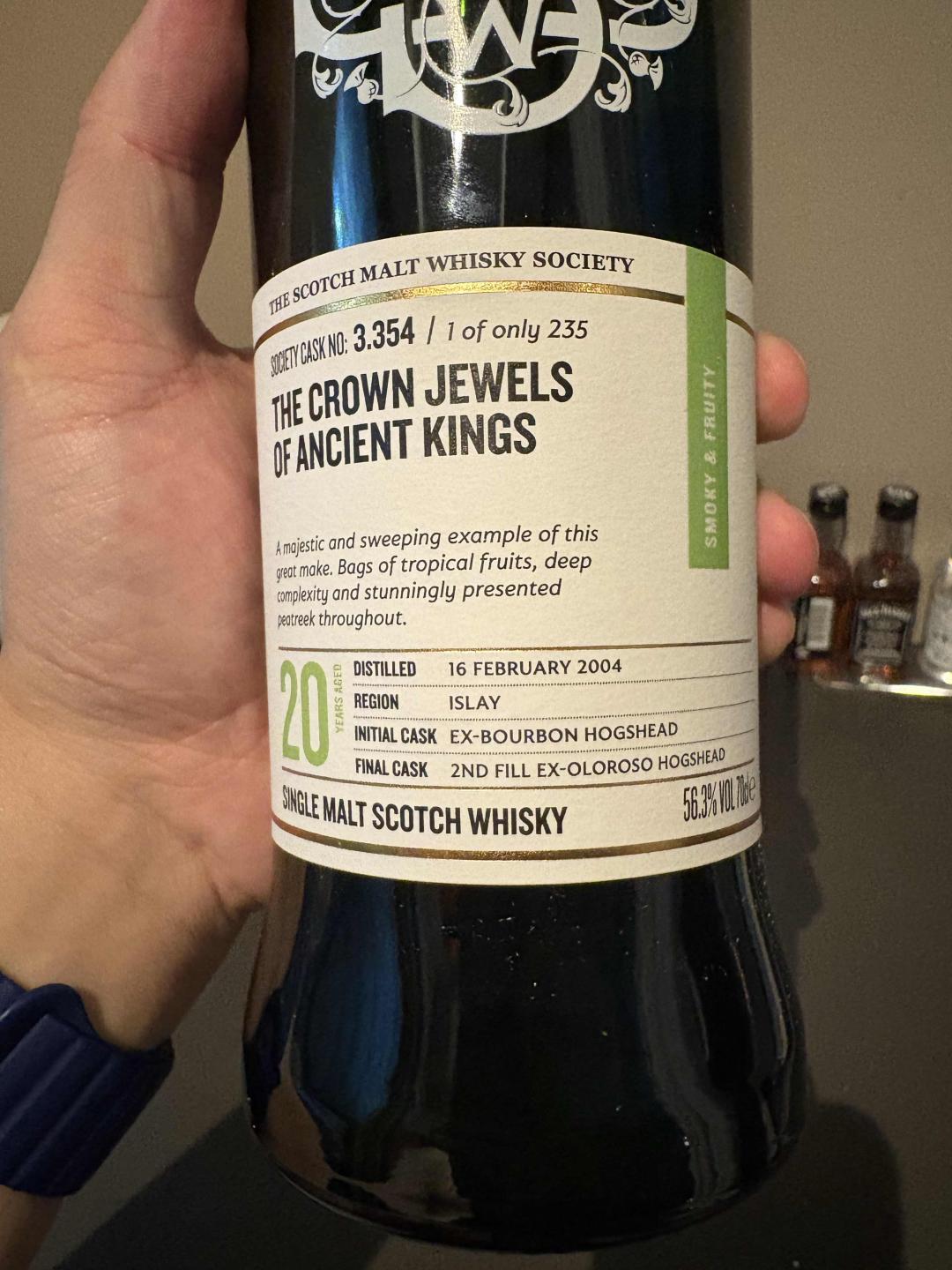Smws协会波摩20年3.354国王皇冠上的宝石