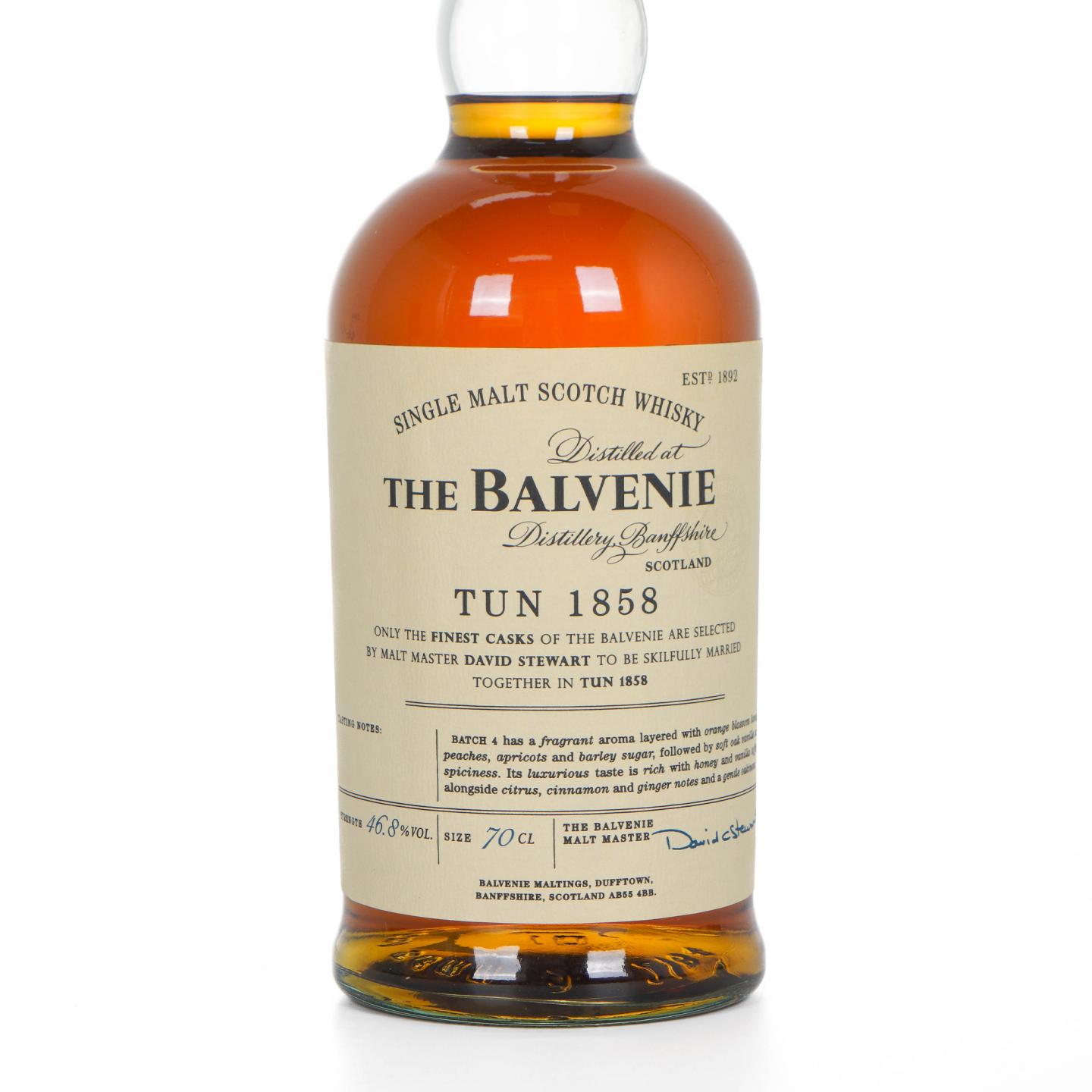 Balvenie 百富 Tun 1858 Batch No.4
