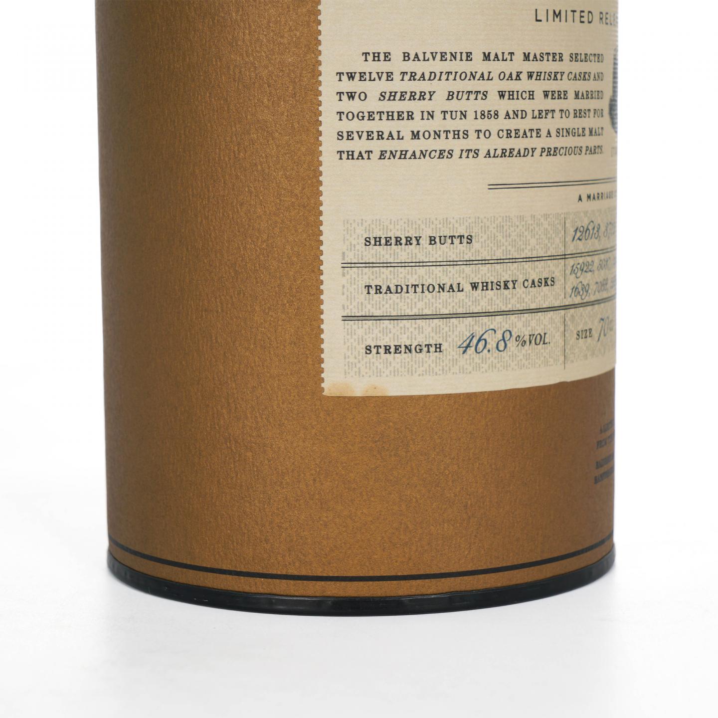 Balvenie 百富 Tun 1858 Batch No.4