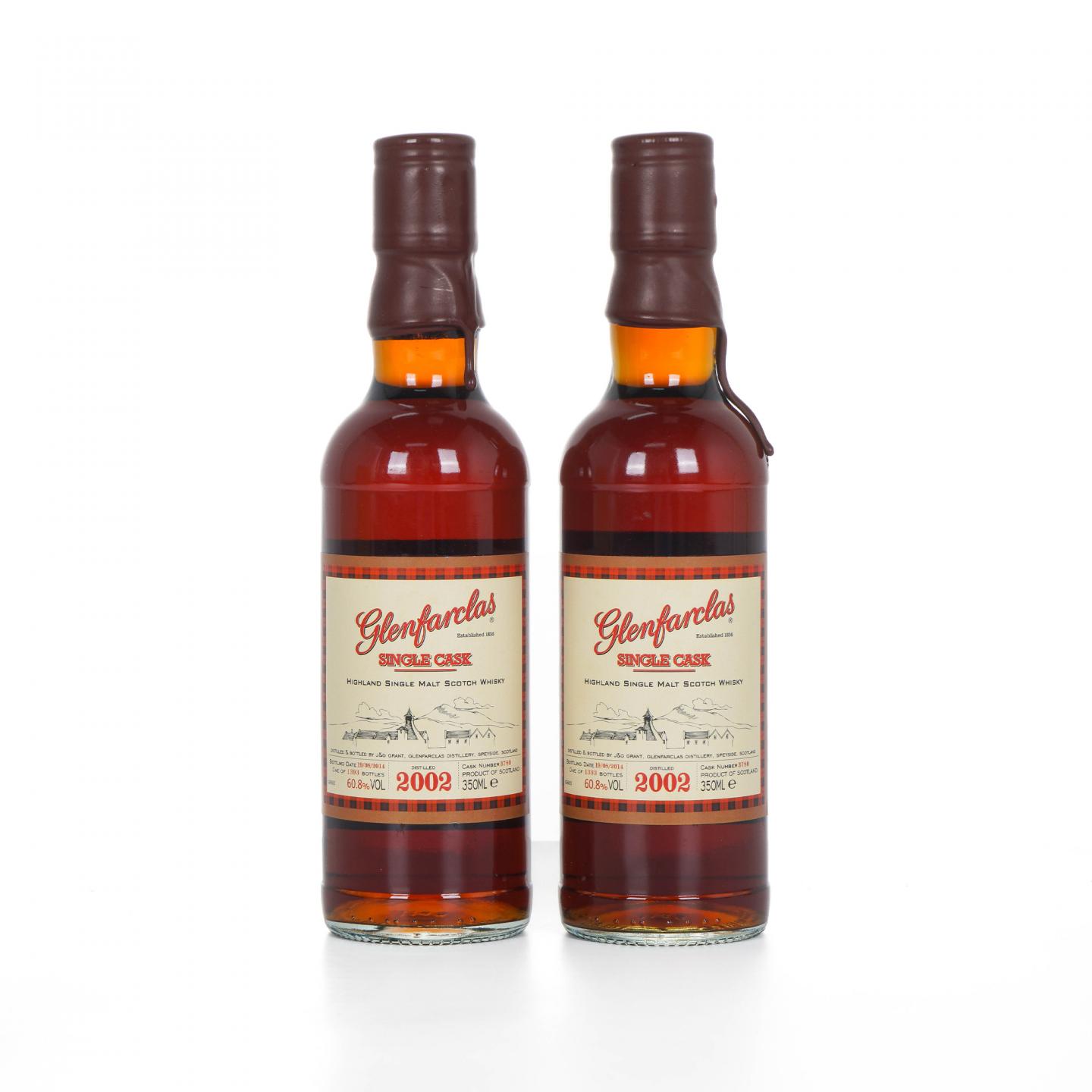 Glenfarclas 格兰花格 2002-2014 单桶#3780 2瓶组*350ml