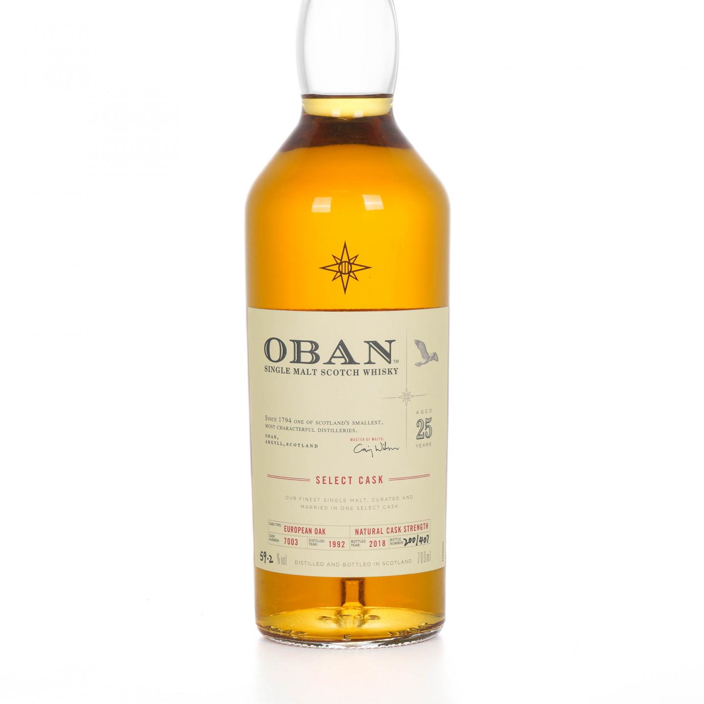 Oban 欧本 25年 1992-2018 星星标 大师选桶 行货
