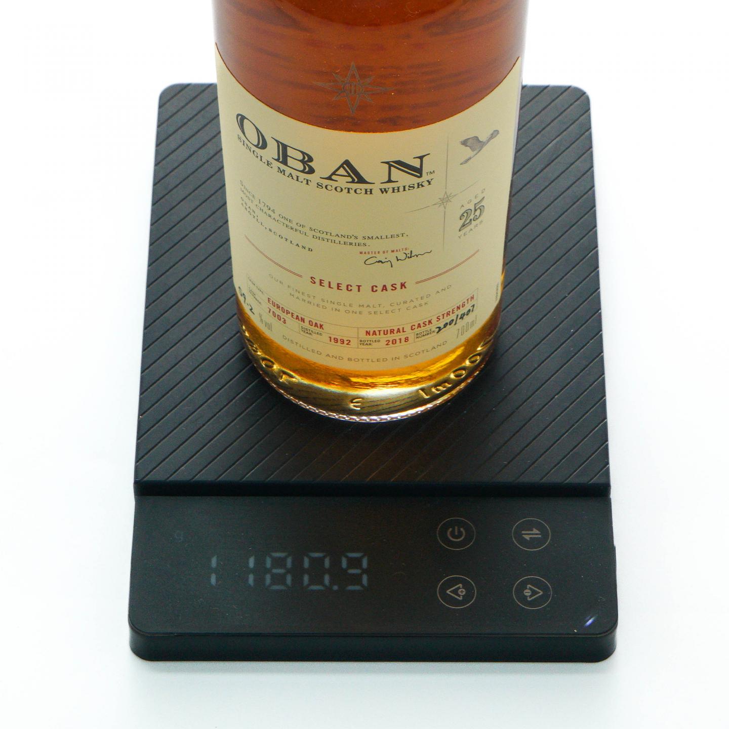 Oban 欧本 25年 1992-2018 星星标 大师选桶 行货