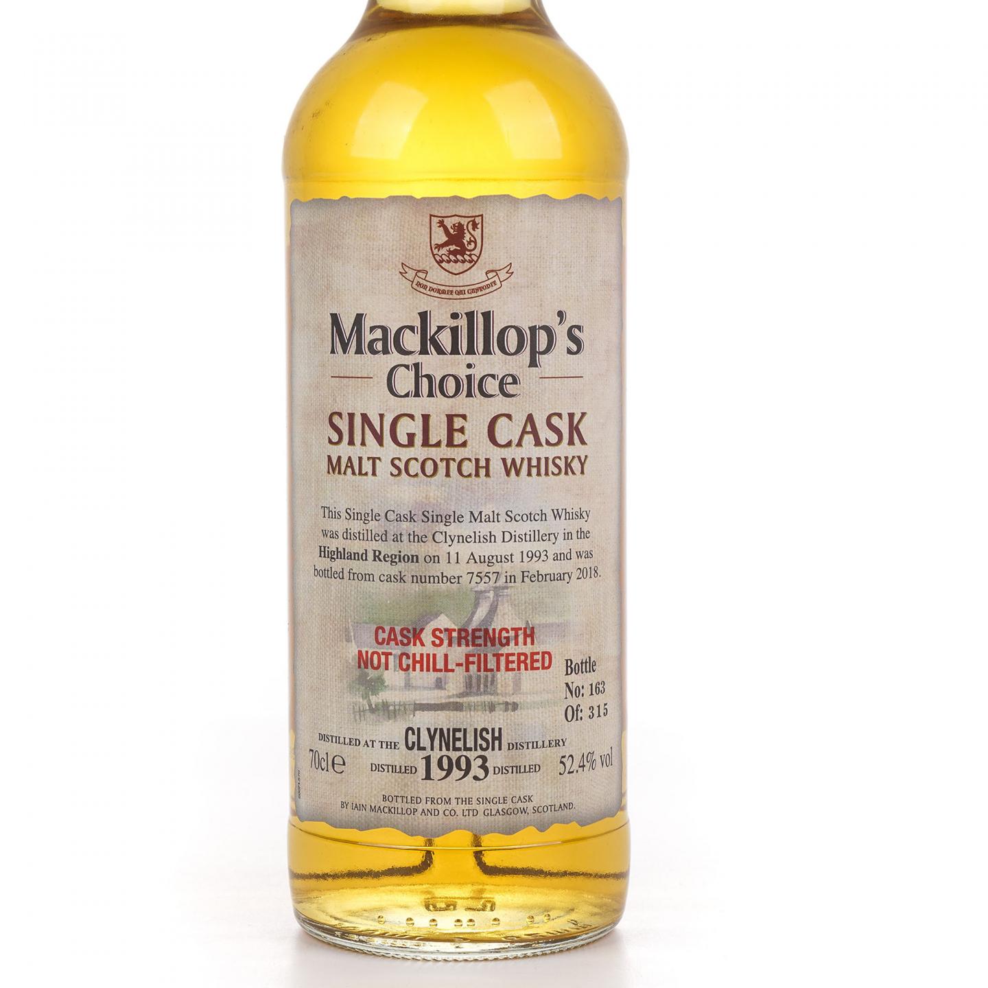 Clynelish 克里尼利基 1993-2018 McC单桶#7557