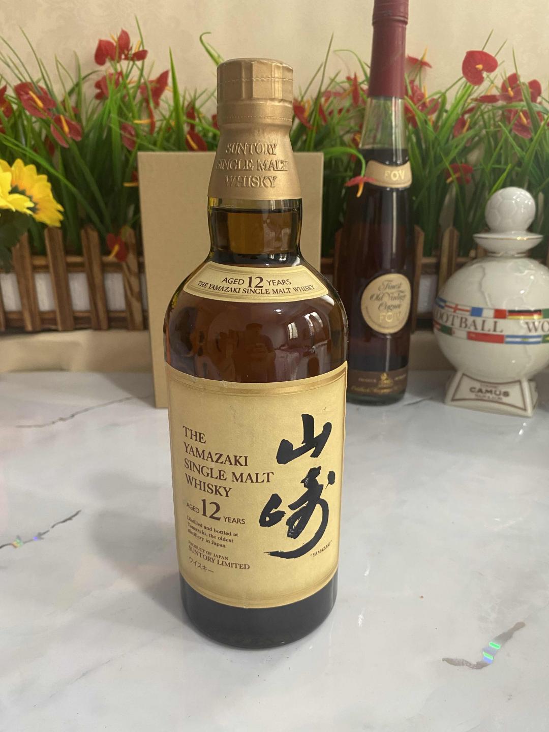 山崎12年金花头假一赔十