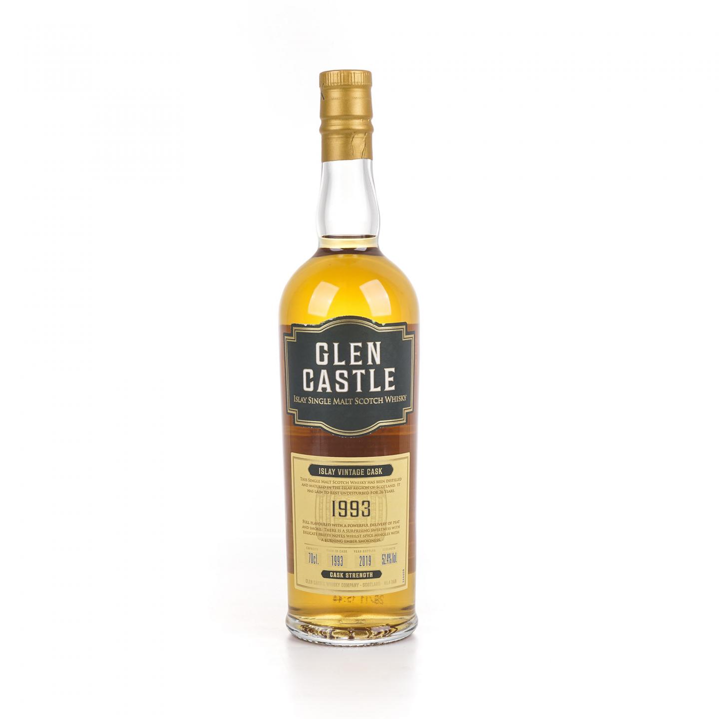 Glen Castle 格兰城堡 26年 1993-2019 桶强 700ml