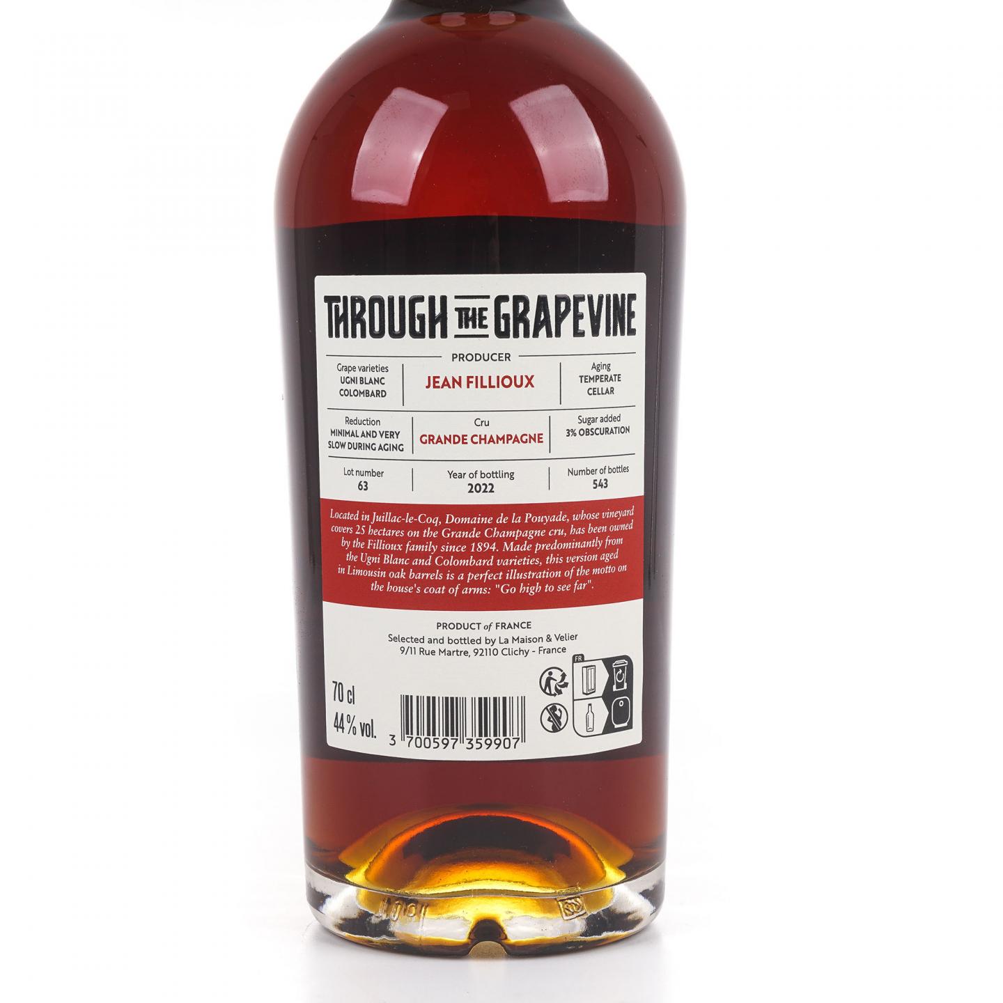 Jean Fillioux 2022 干邑 单桶 Lot 63