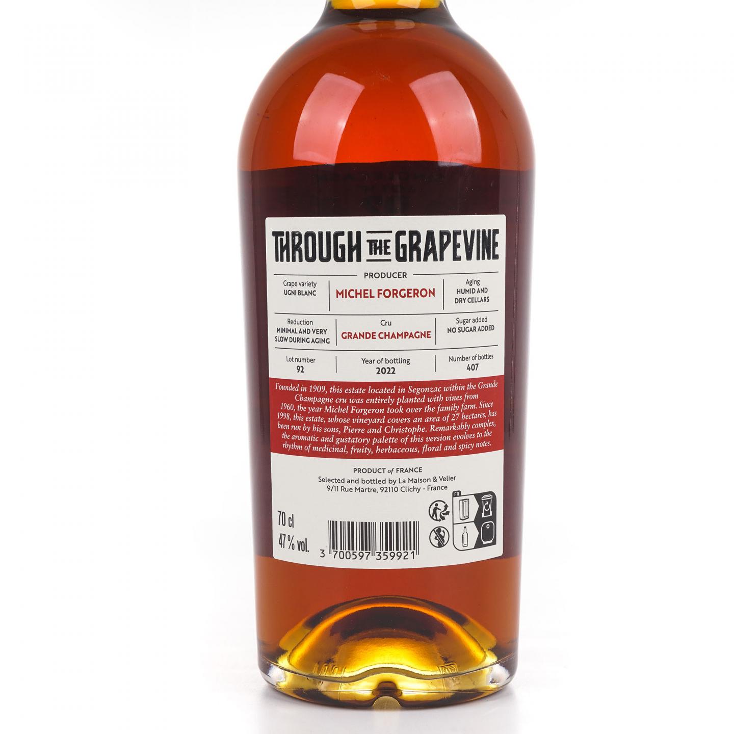 Michel Forgeron 2022 干邑 单桶 Lot 92