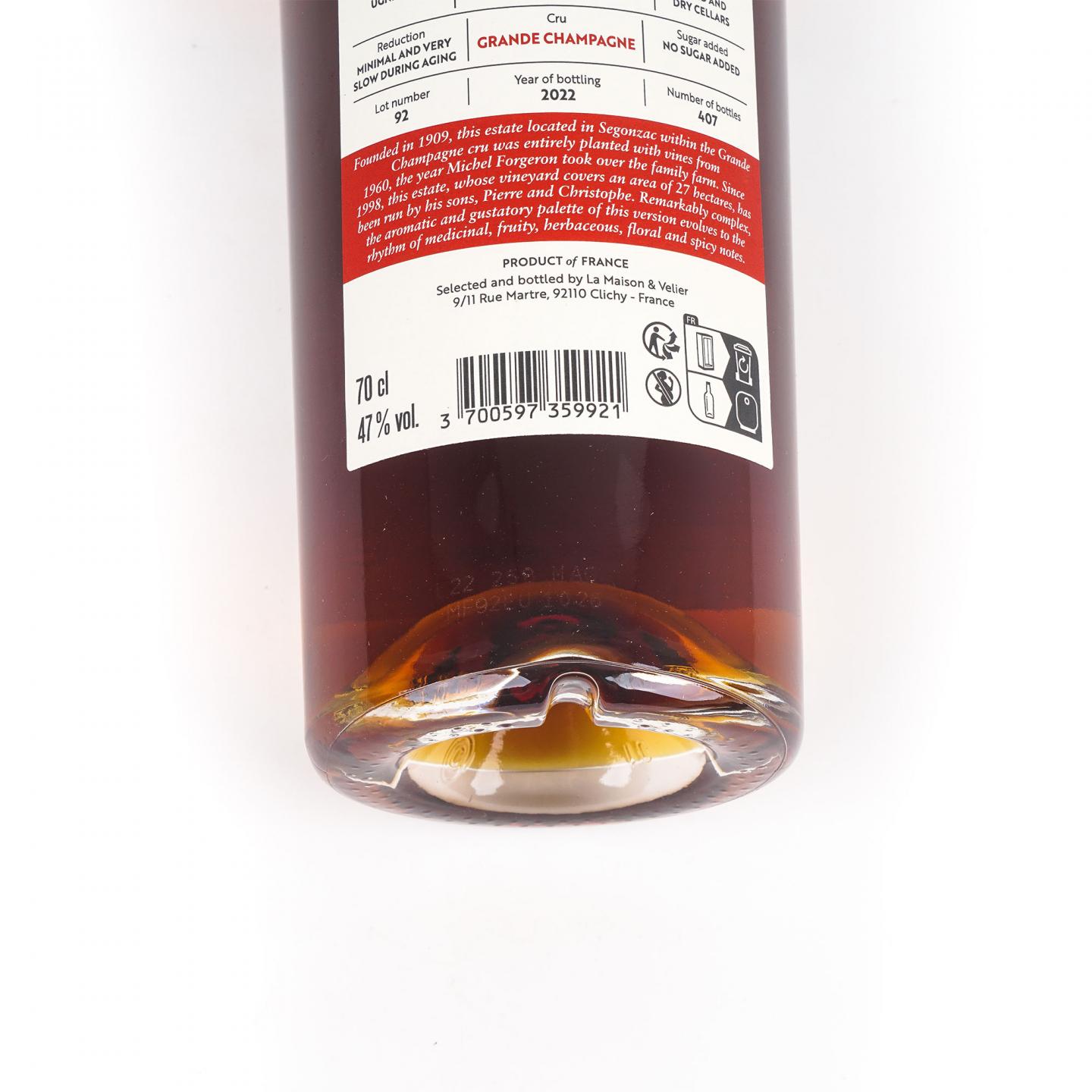 Michel Forgeron 2022 干邑 单桶 Lot 92