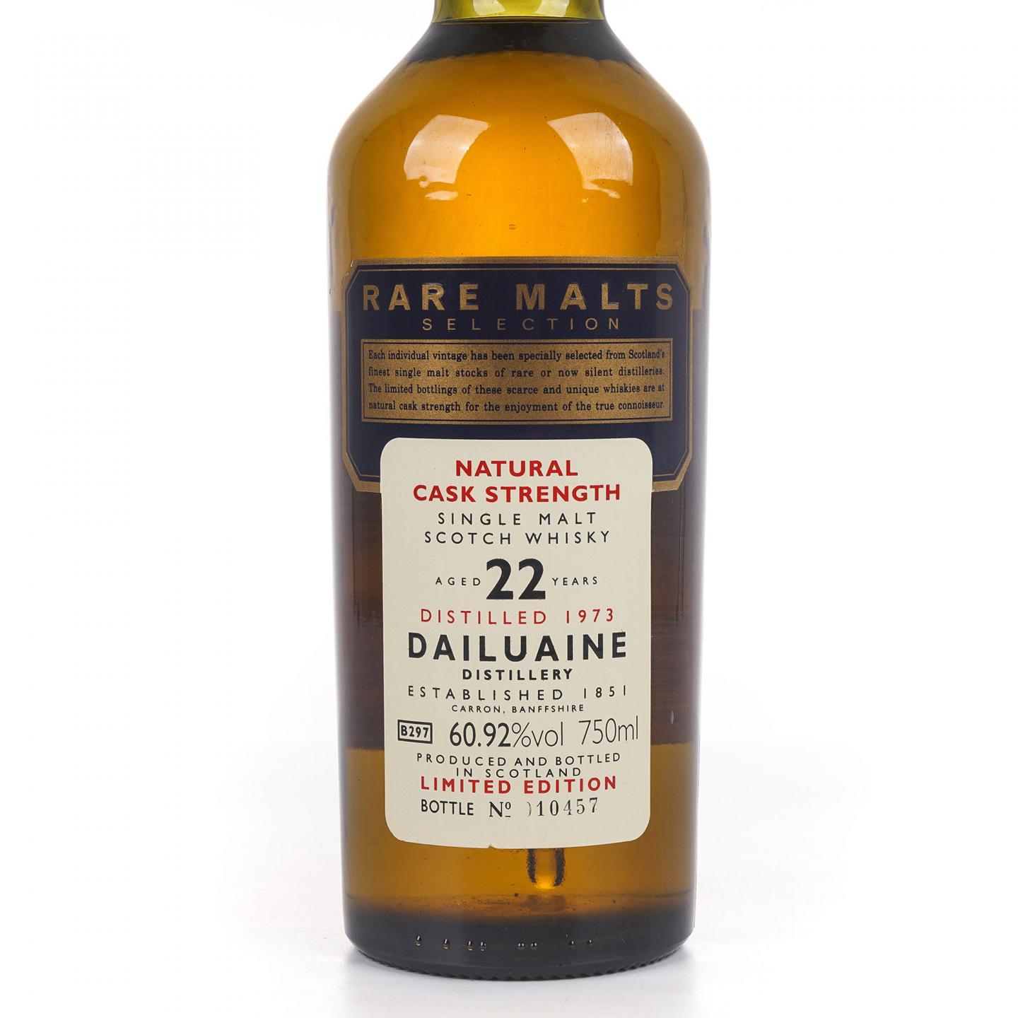 Dailuaine 大云 22年 1973 Rare Malts 桶强 750ml