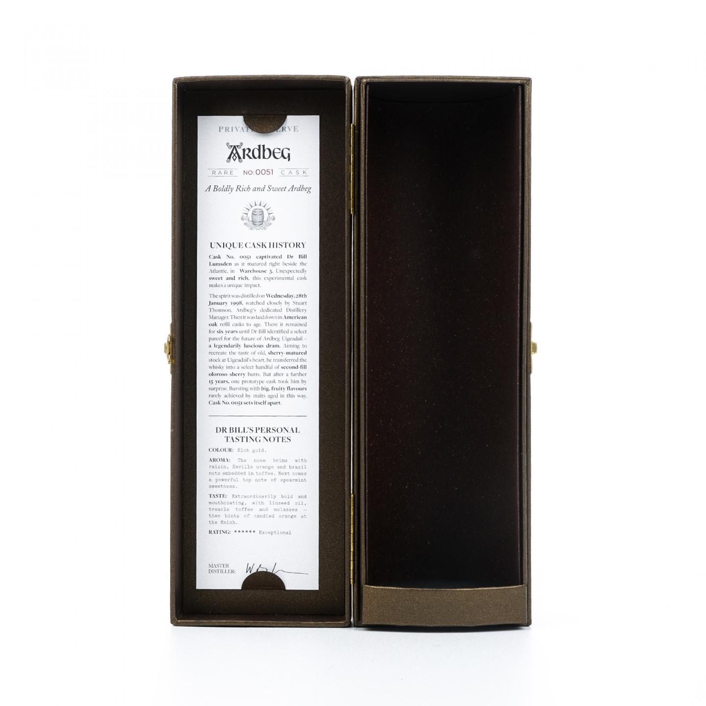 Ardbeg 阿贝 22年 2020 雪莉桶 Rare Cask #51