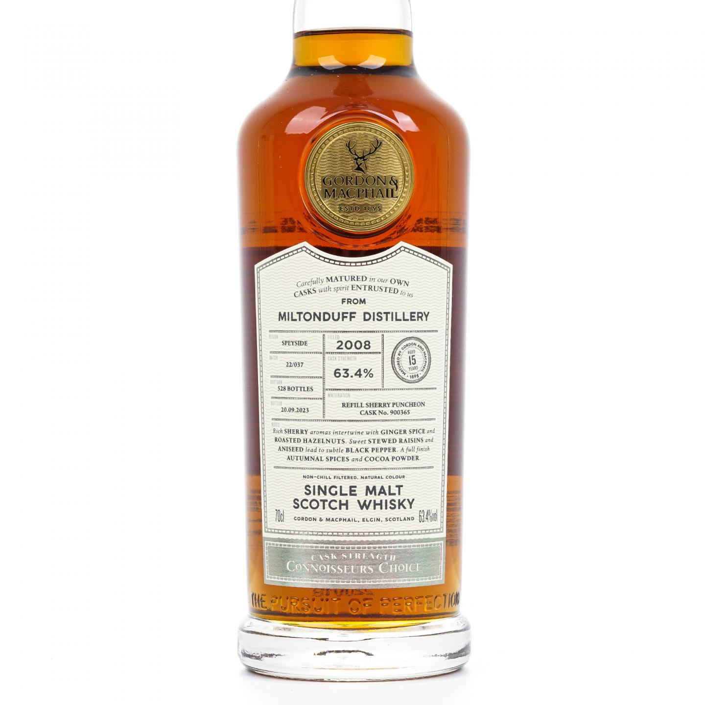 Miltonduff 弥尔顿达夫 15年 2008-2023 GM 桶强