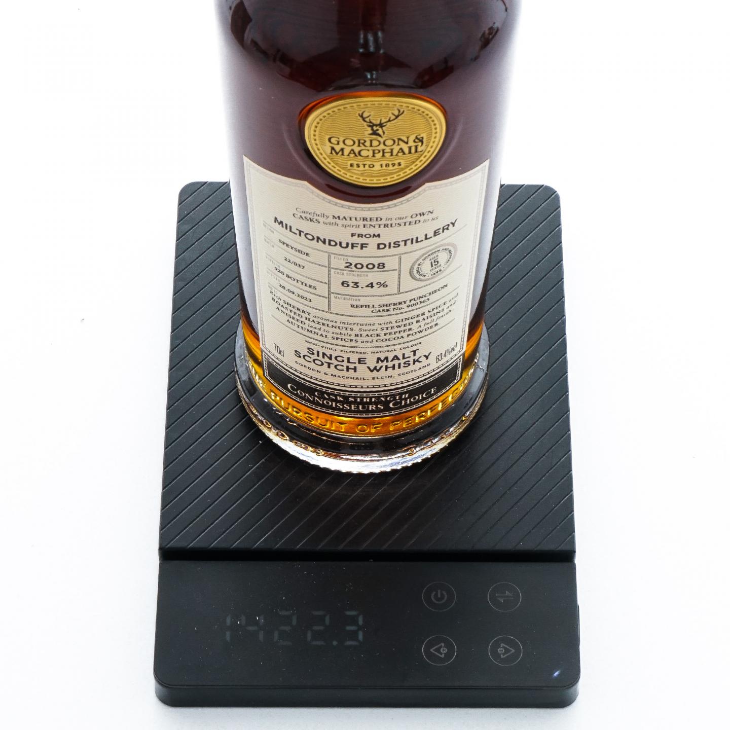 Miltonduff 弥尔顿达夫 15年 2008-2023 GM 桶强