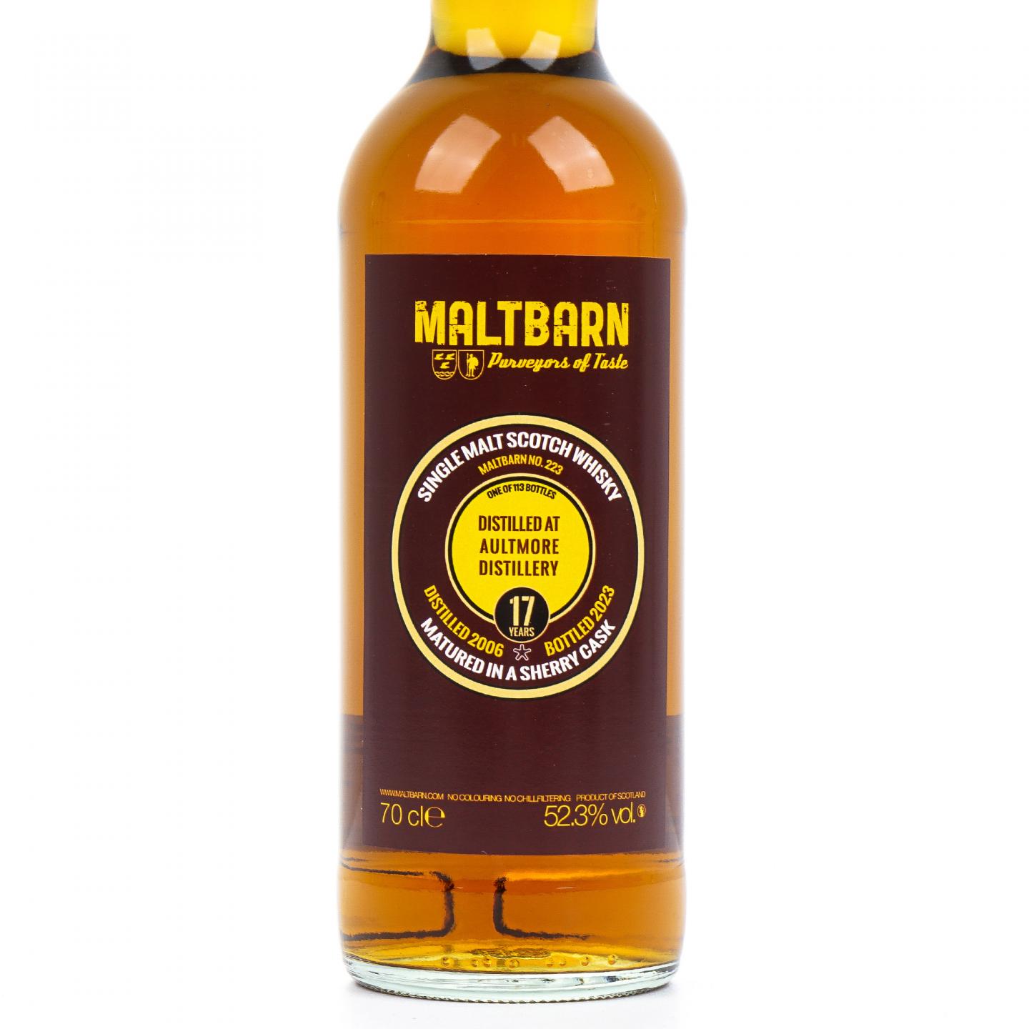 Aultmore 欧摩 17年 2006-2023 雪莉桶 Maltbarn
