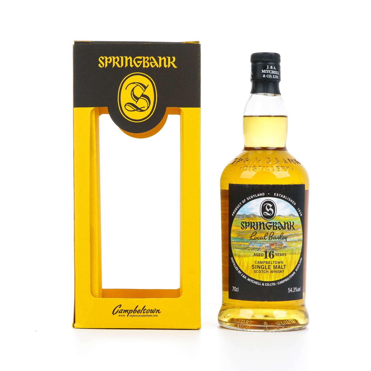 Springbank 云顶 16年 1999-2016 本地大麦
