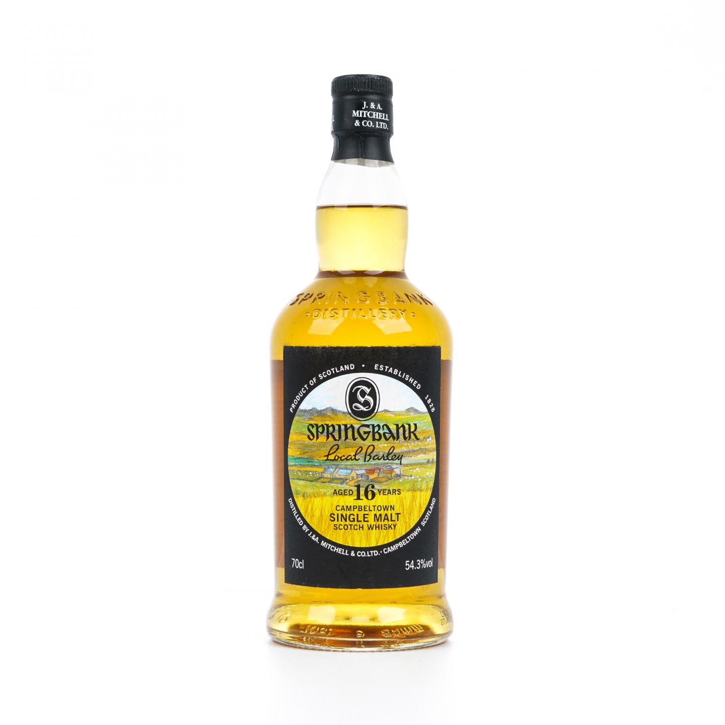 Springbank 云顶 16年 1999-2016 本地大麦