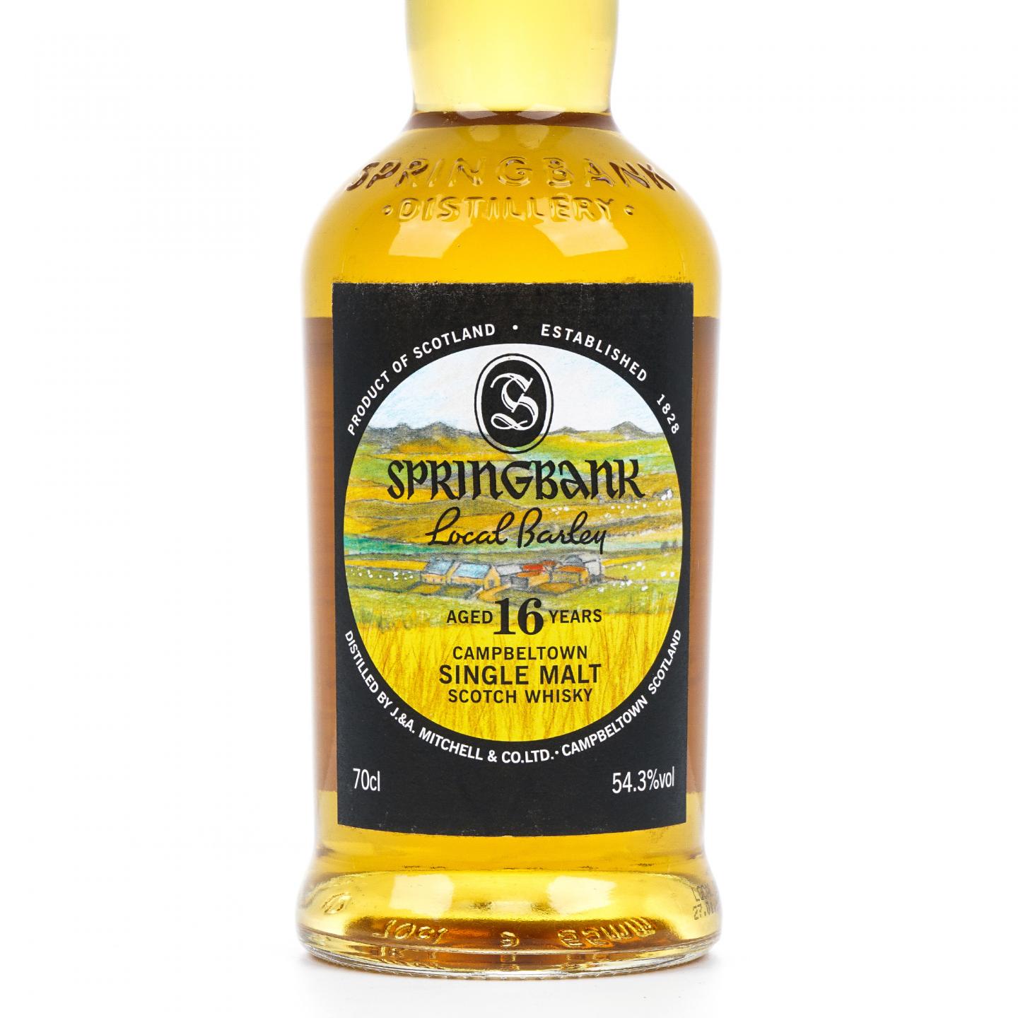 Springbank 云顶 16年 1999-2016 本地大麦