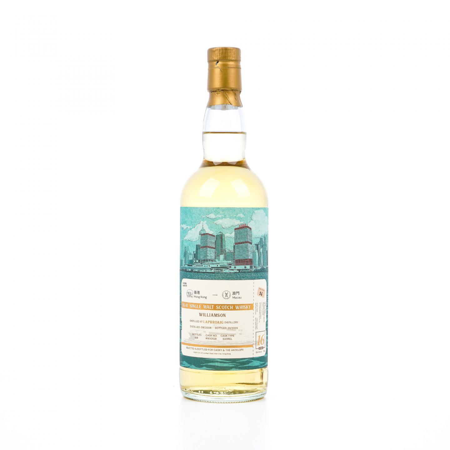 Laphroaig 拉弗格 16年 2006-2023 单桶桶强#800128