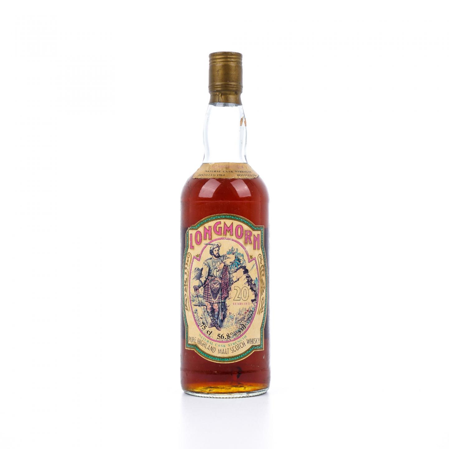 Longmorn 朗摩 20年 1964-1985 桶强 750ml