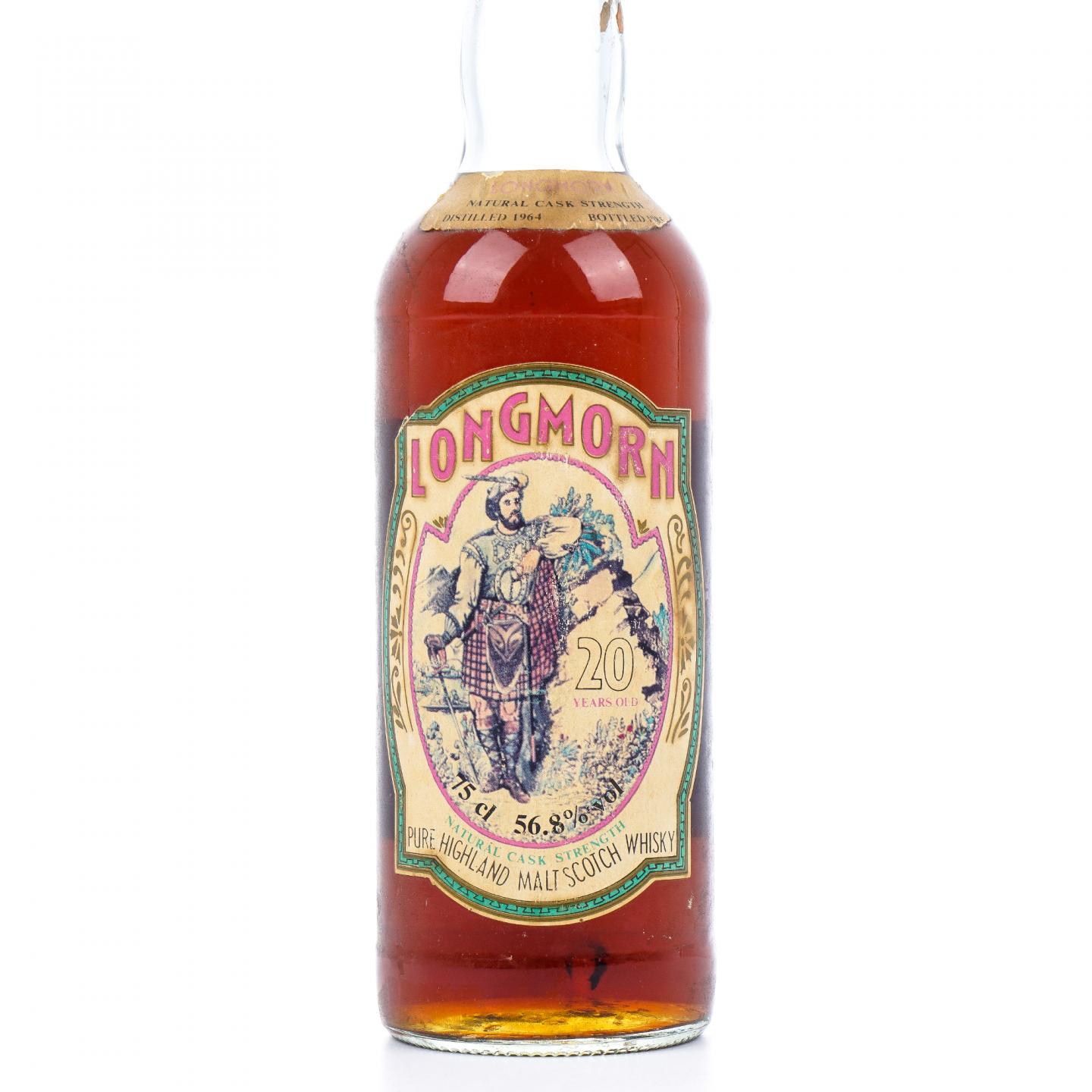 Longmorn 朗摩 20年 1964-1985 桶强 750ml