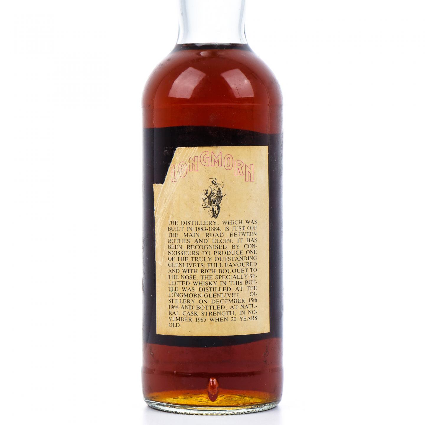 Longmorn 朗摩 20年 1964-1985 桶强 750ml