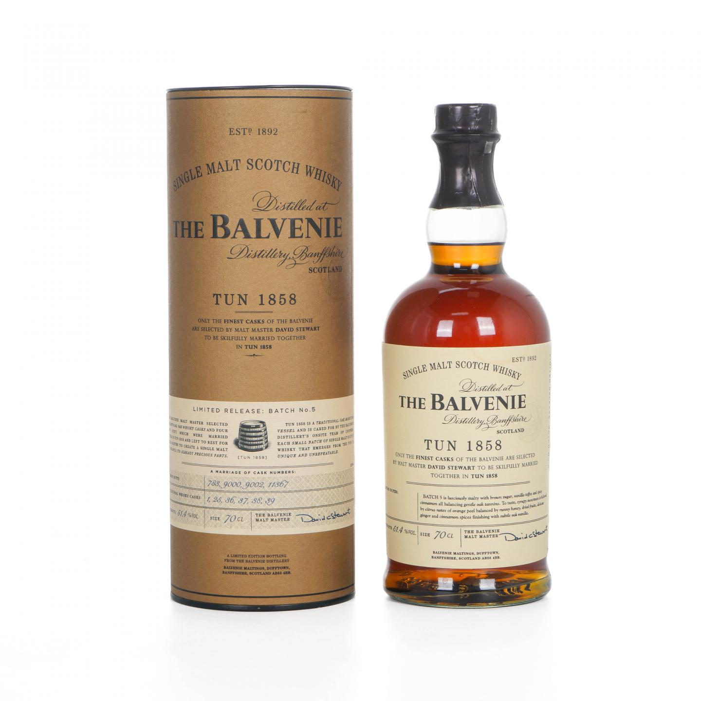 Balvenie 百富 Tun 1858 Batch No.5