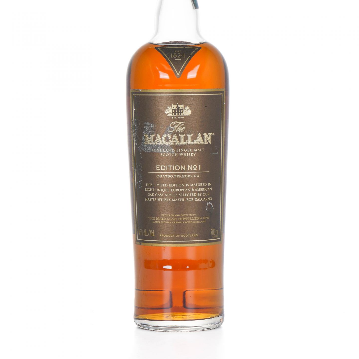 Macallan 麦卡伦 2015 Edition No.1